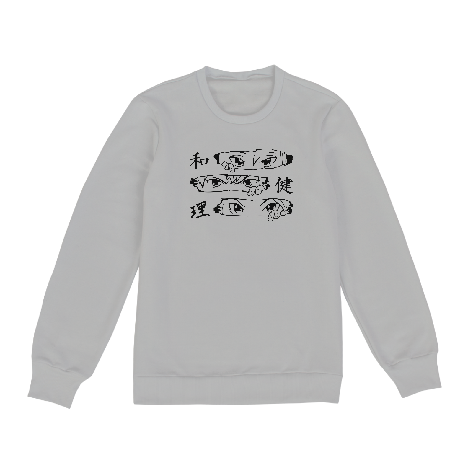 Moletom Fechado rostos anime