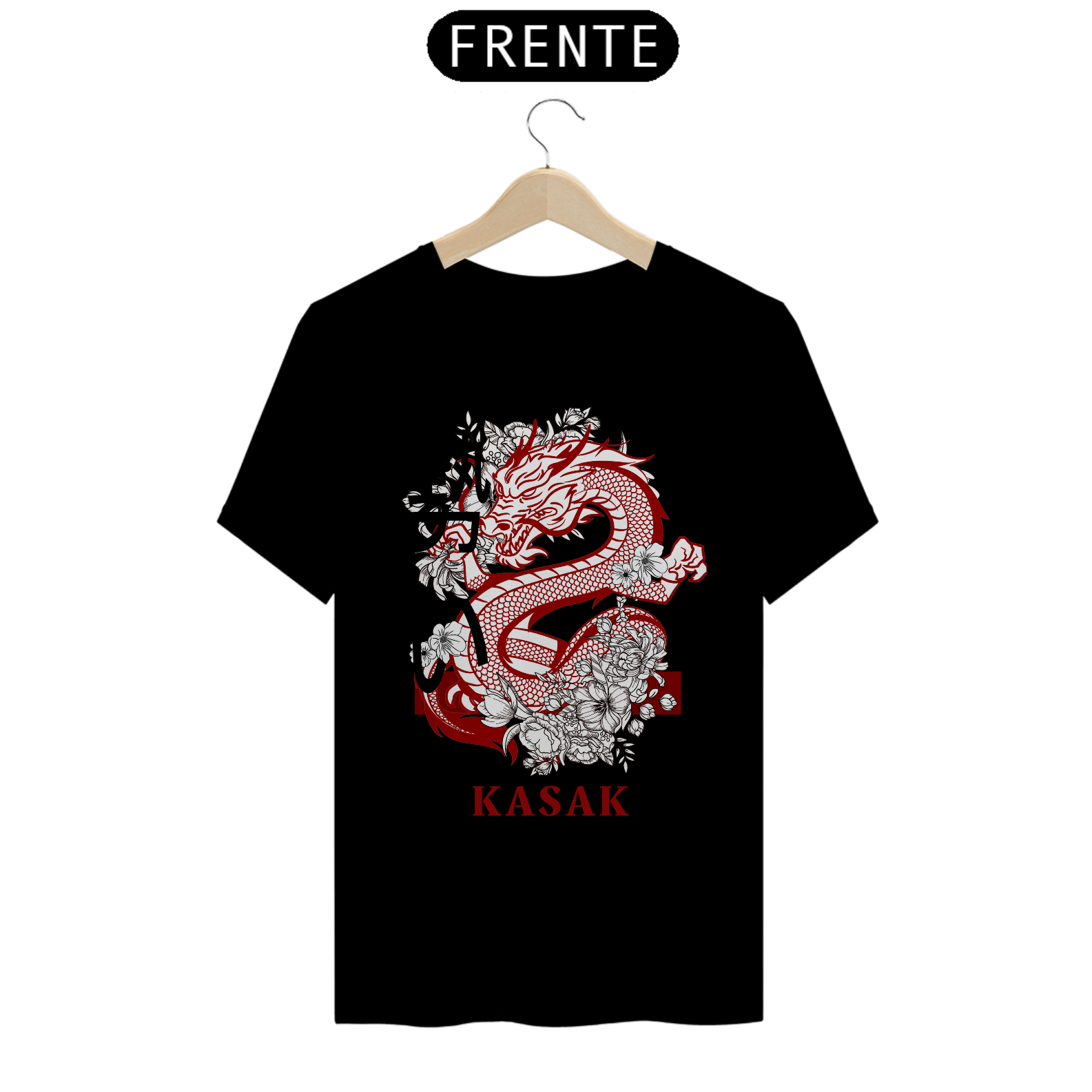 Camiseta Kasak Dragão Chinês