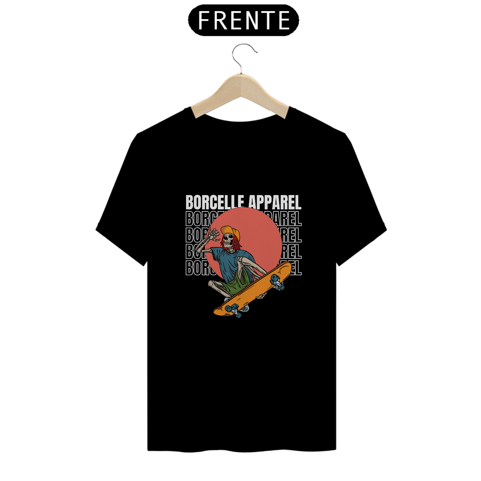 Camiseta Esqueleto Skatista 