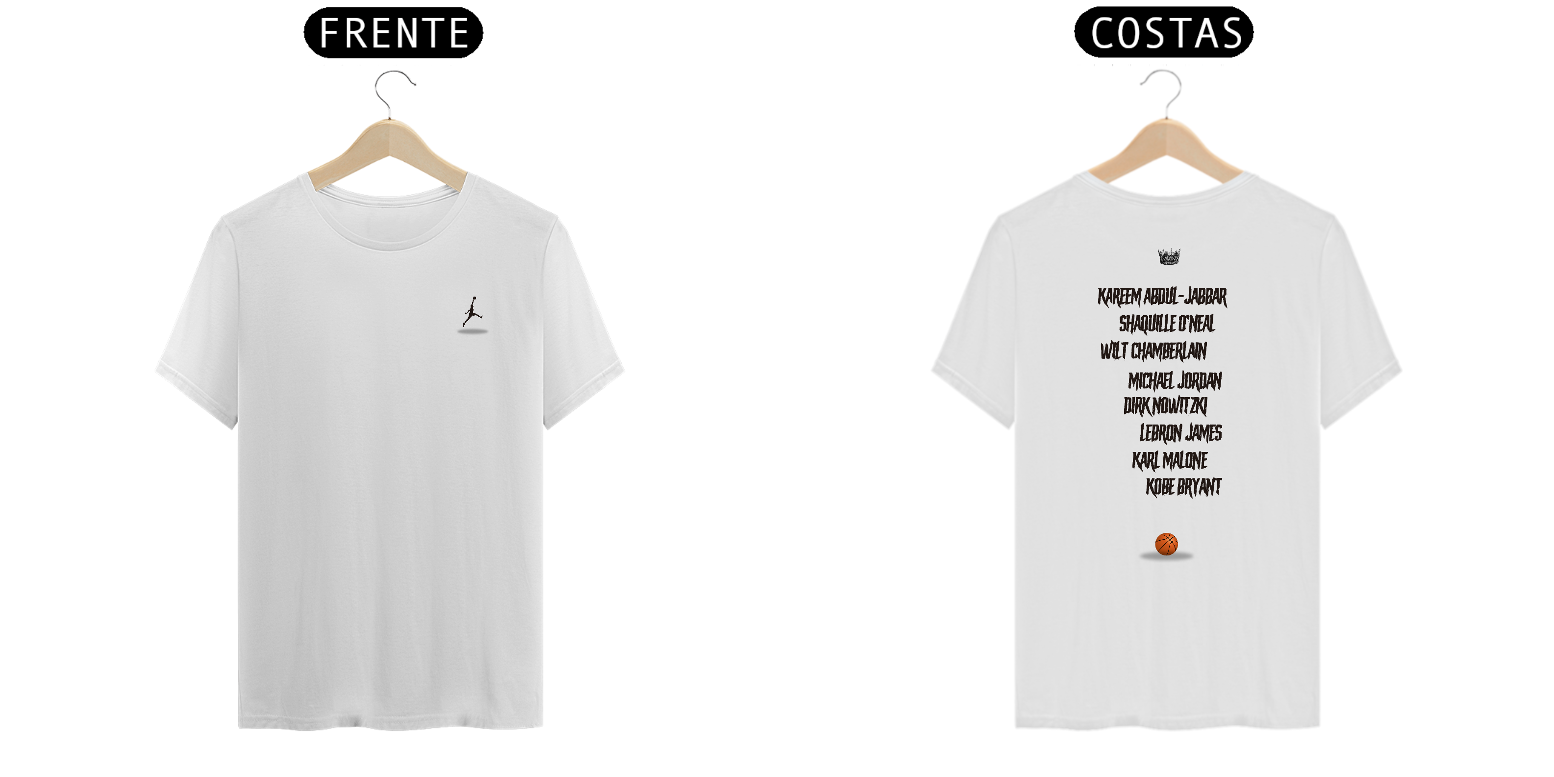 CAMISETA PREMIUM NOMES