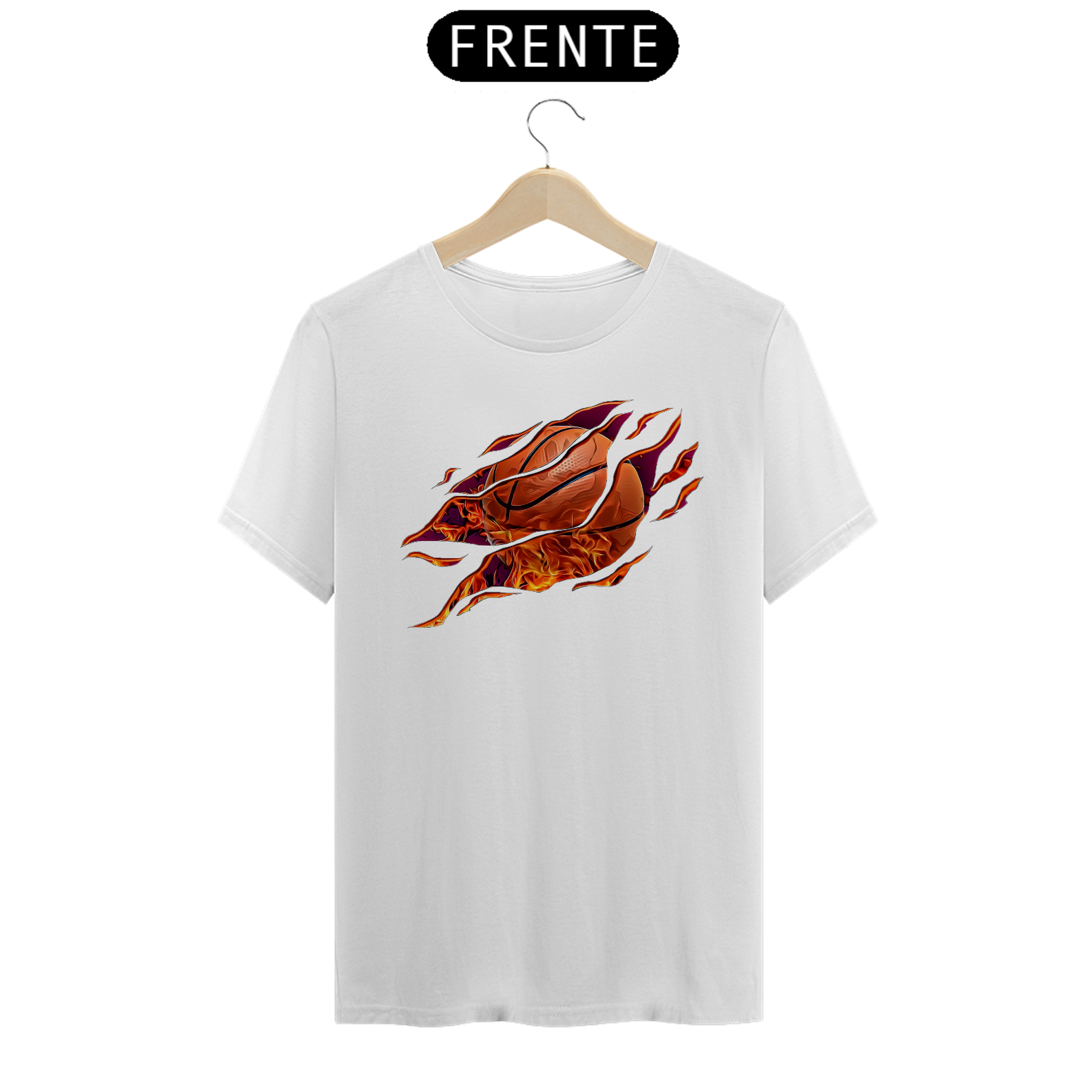 CAMISETA PREMIUM BASQUETE FIREBALL