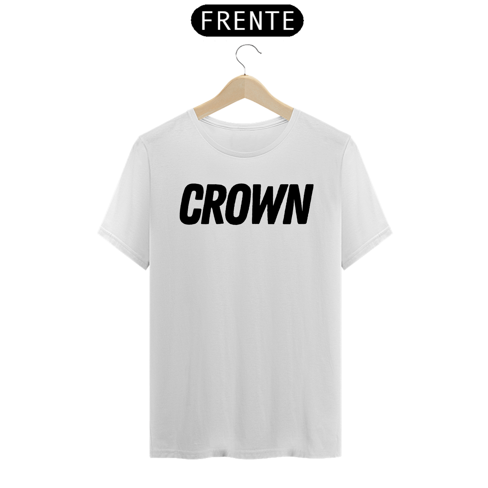 CAMISETA PREMIUM CROWN (BRANCO)