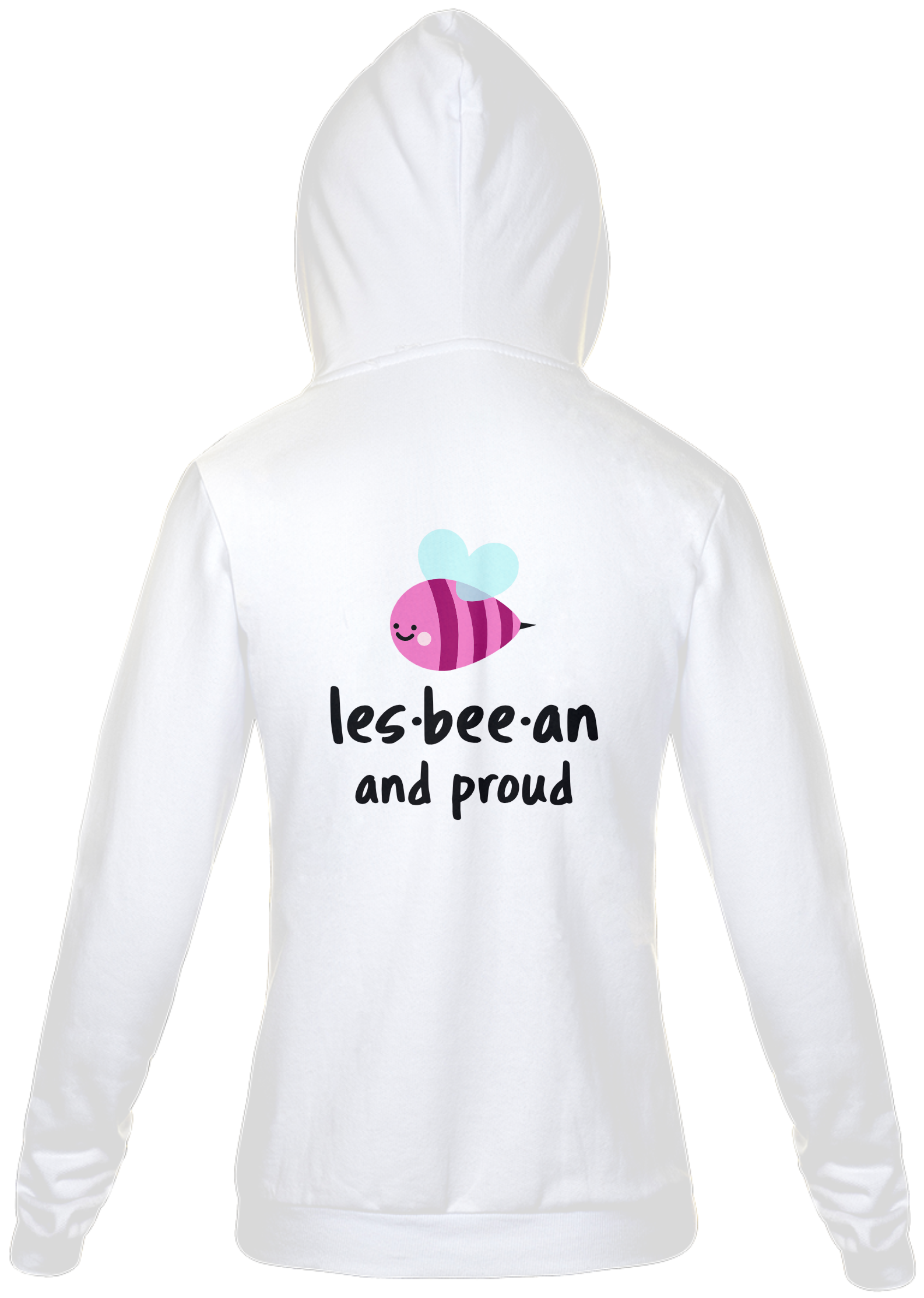 Moletom Ziper  Les-Bee-An Branco/Cinza