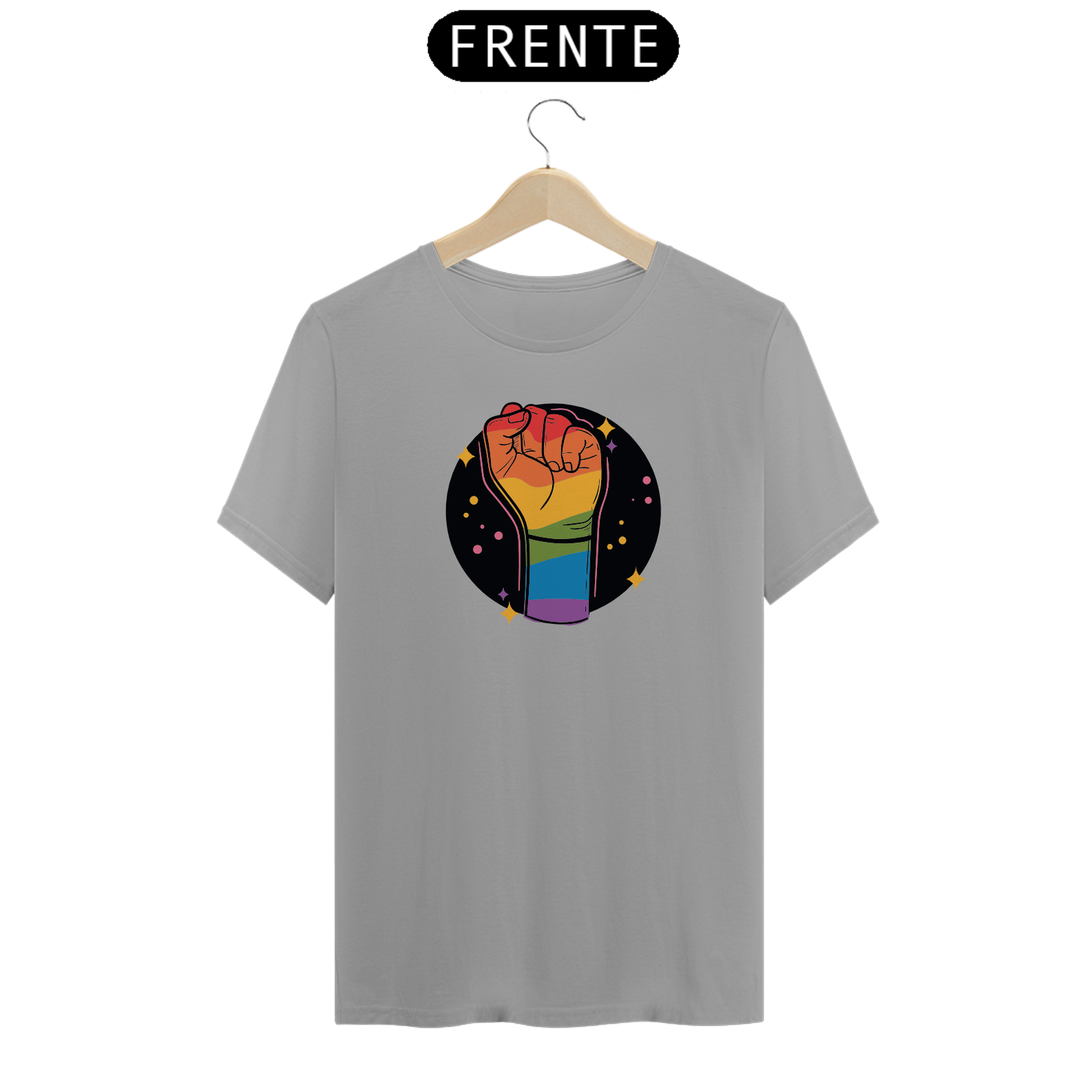 Nome do produto: Camiseta Punho Pride (várias cores)