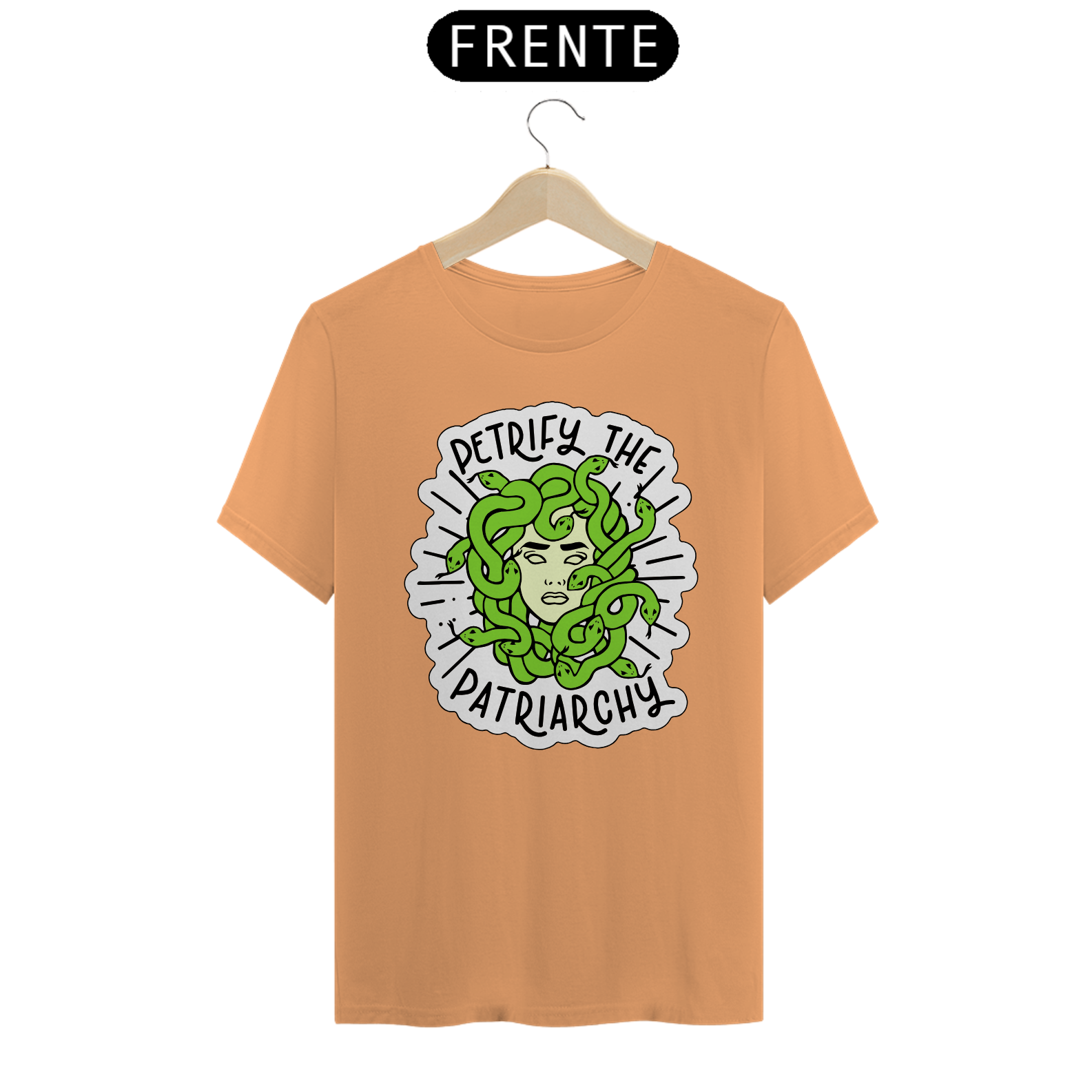 Camiseta Medusa Stonada