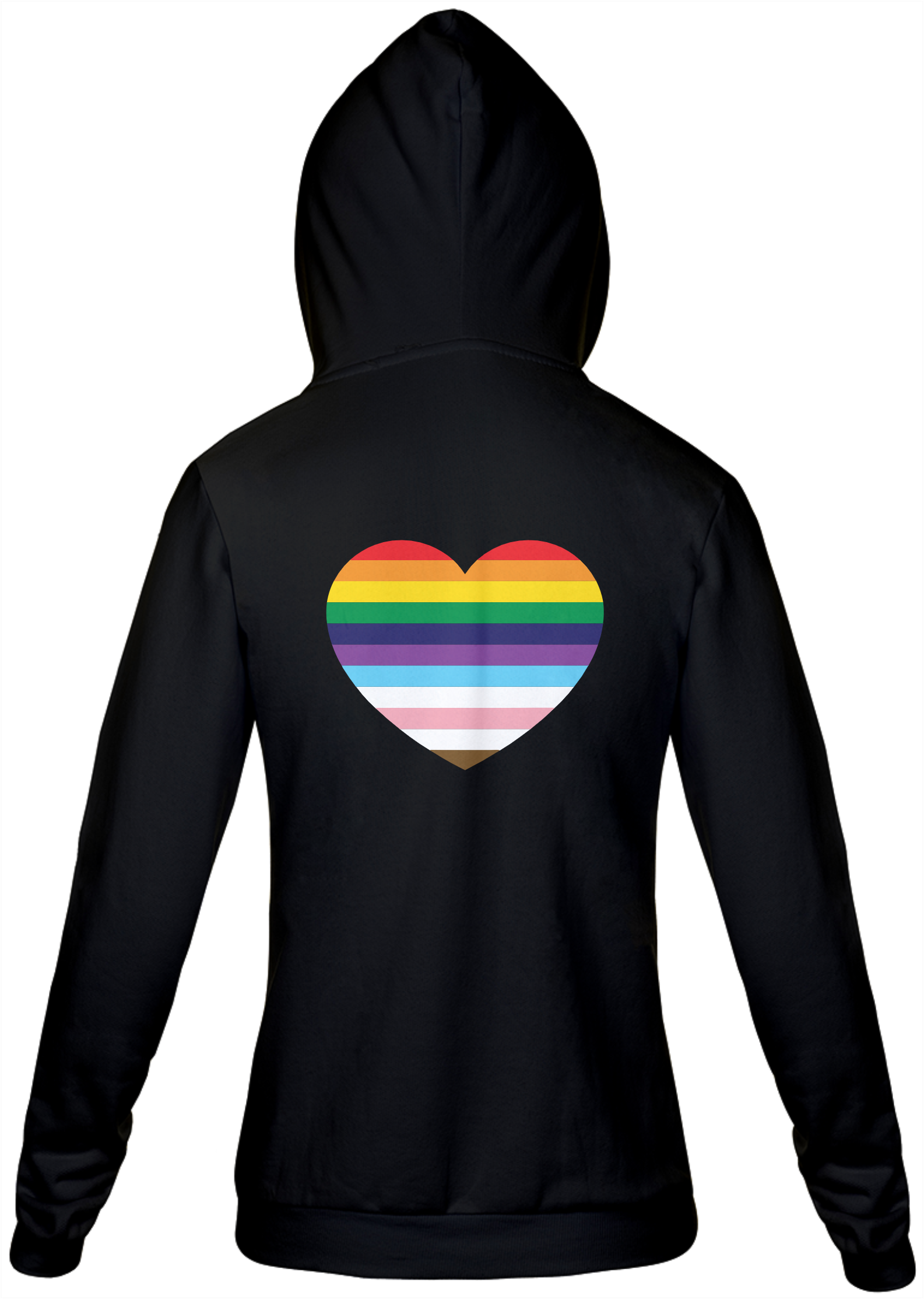 Moletom Ziper Pride Heart 