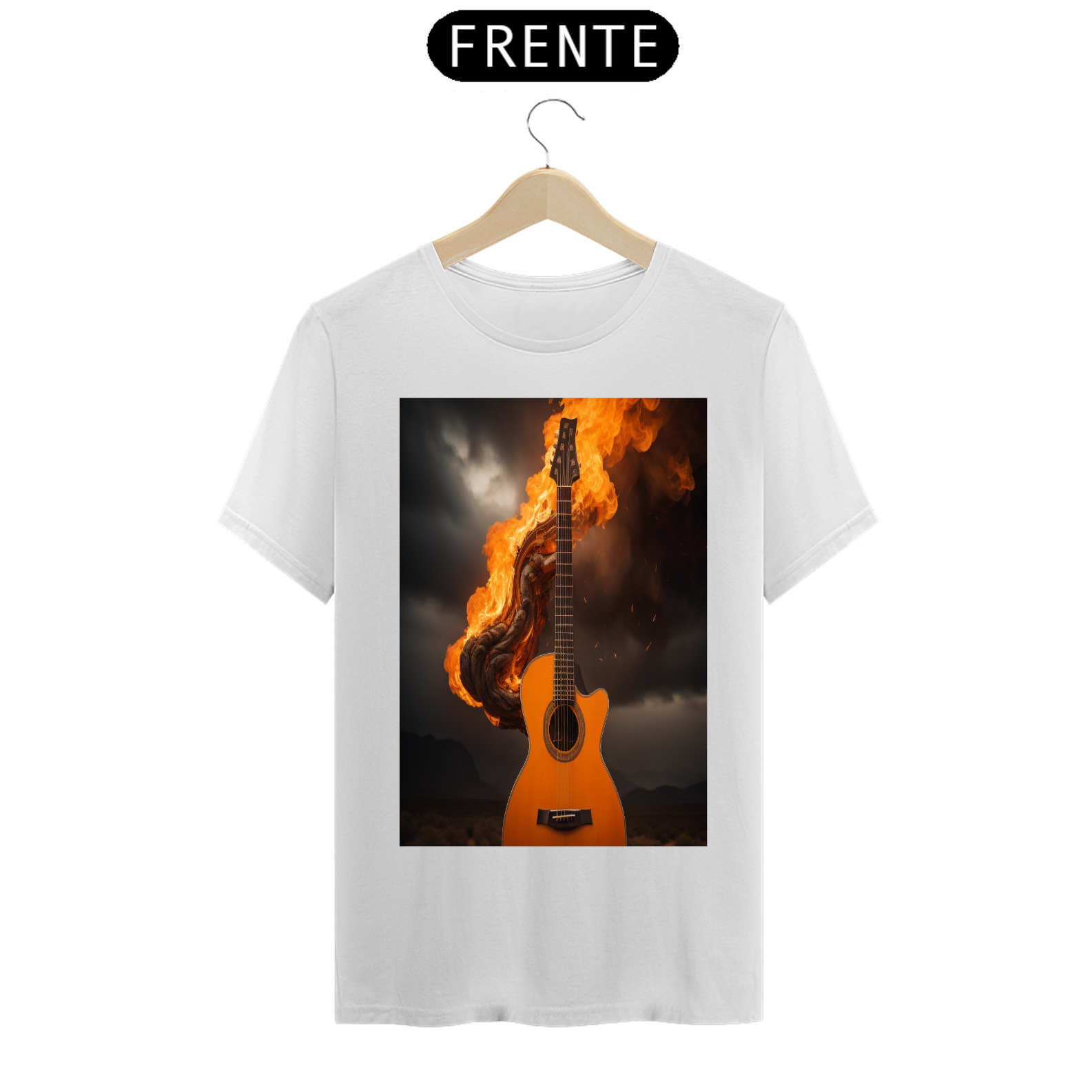 Nome do produto: Camisa guitarra 