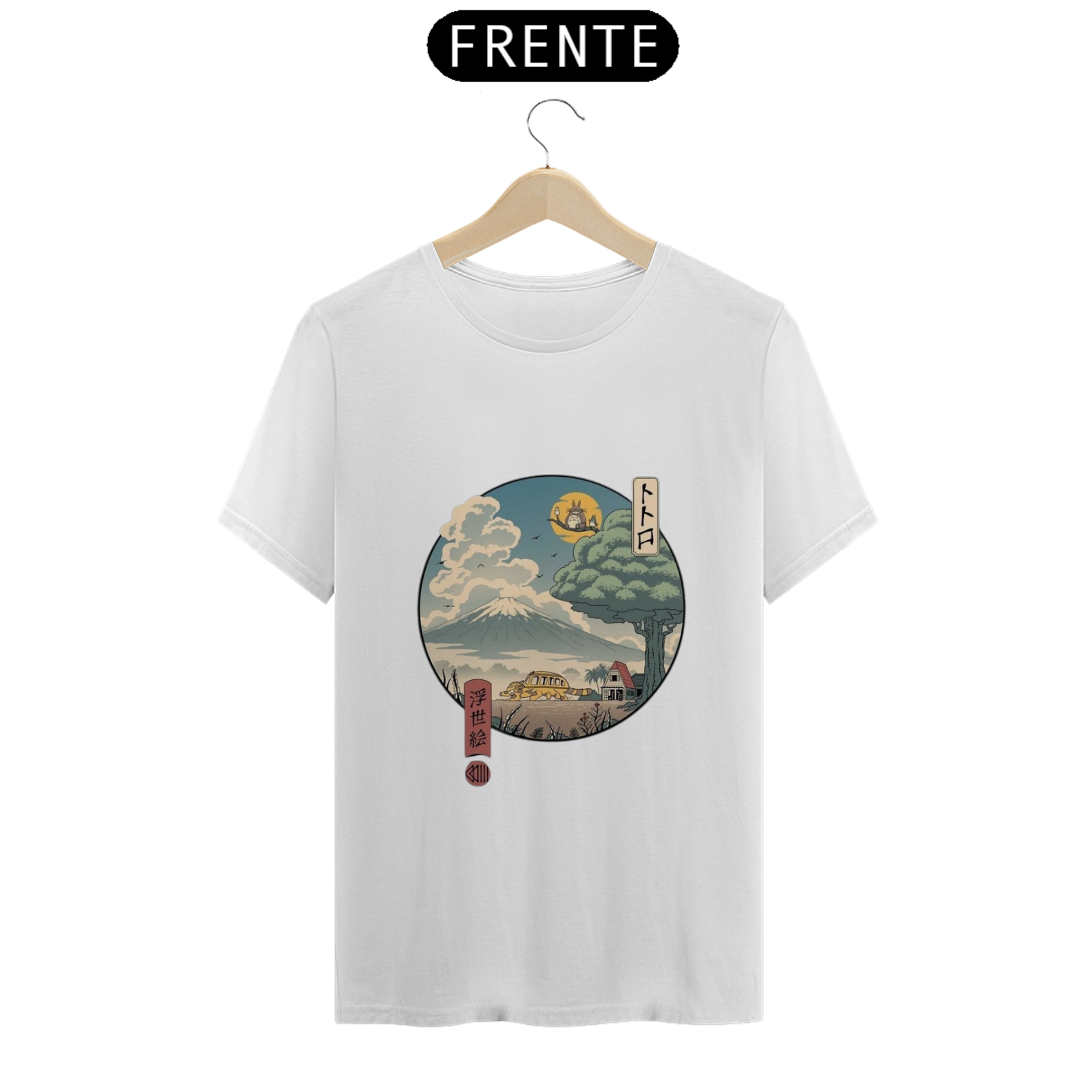 Nome do produto  CAMISETA PAISAGEM 100% ALGODÃO, MALHA CARDADA