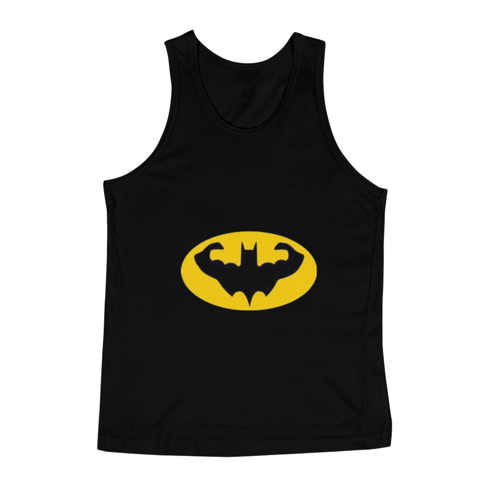 Nome do produto  REGATA BATMAN 100% ALGODÃO, MALHA CARDADA.