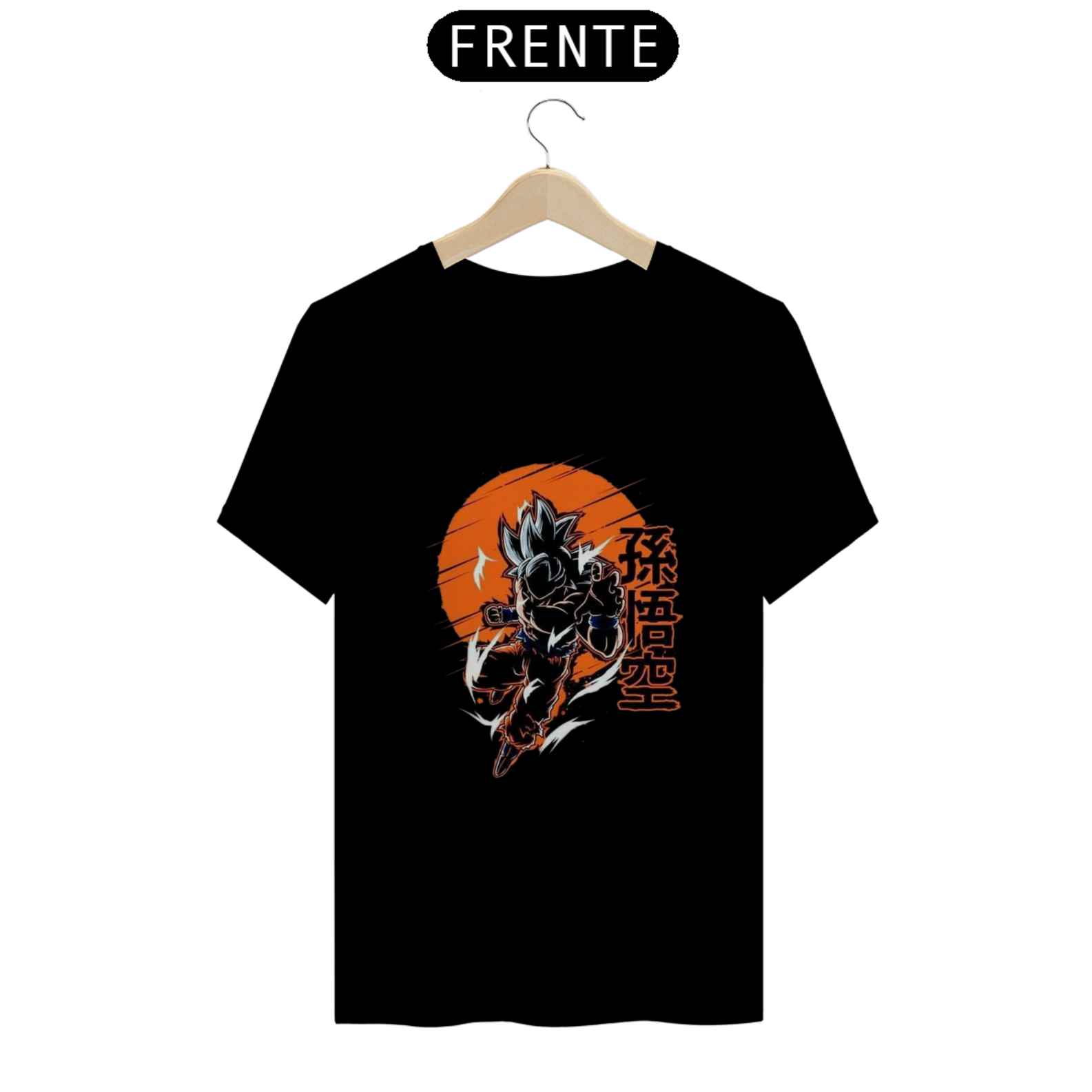 Nome do produto  CAMISETA GOKU INSTINTO SUPERIOR 100% ALGODÃO, MALHA CARDADA