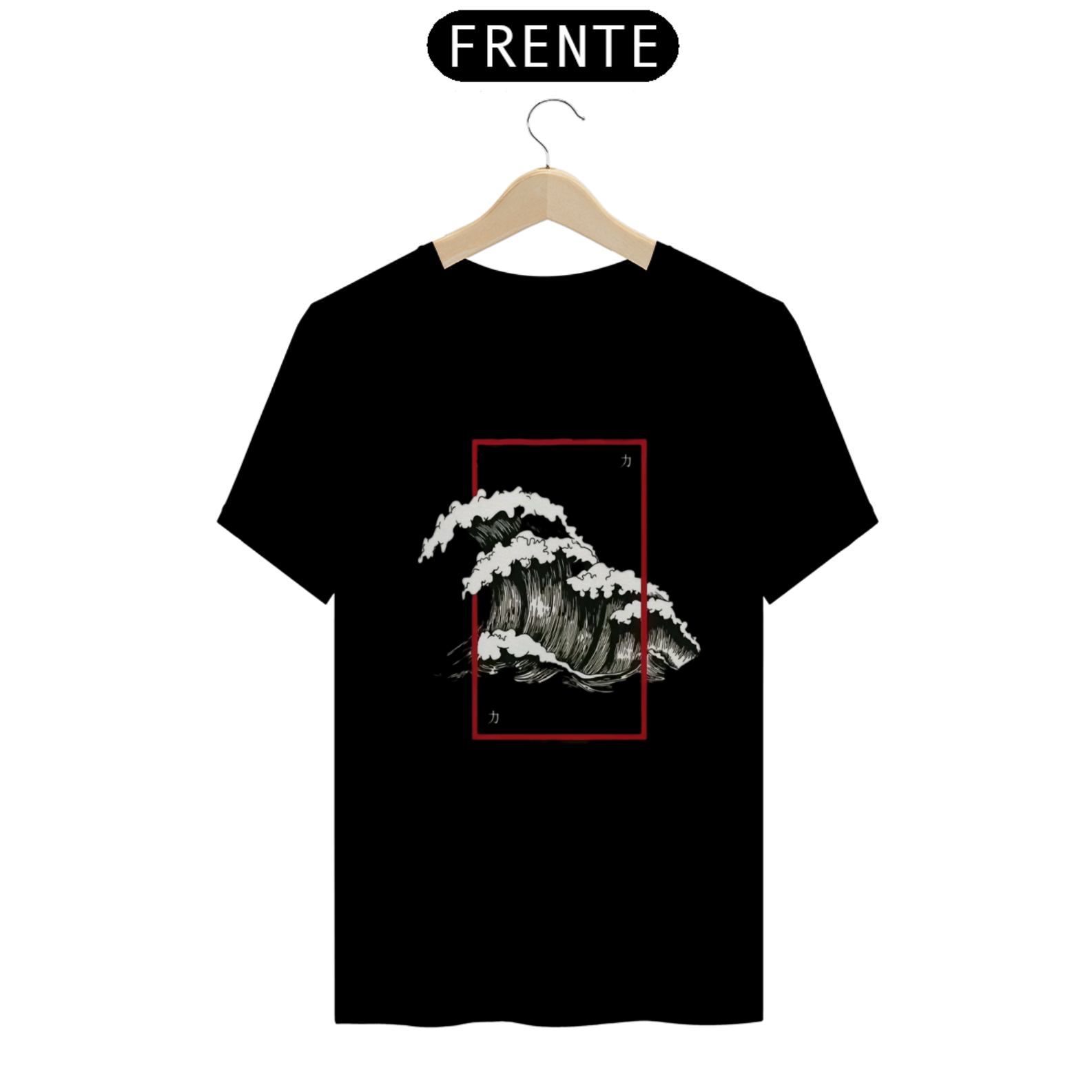 Nome do produto  CAMISETA ONDAS 100% ALGODÃO, MALHA CARDADA.