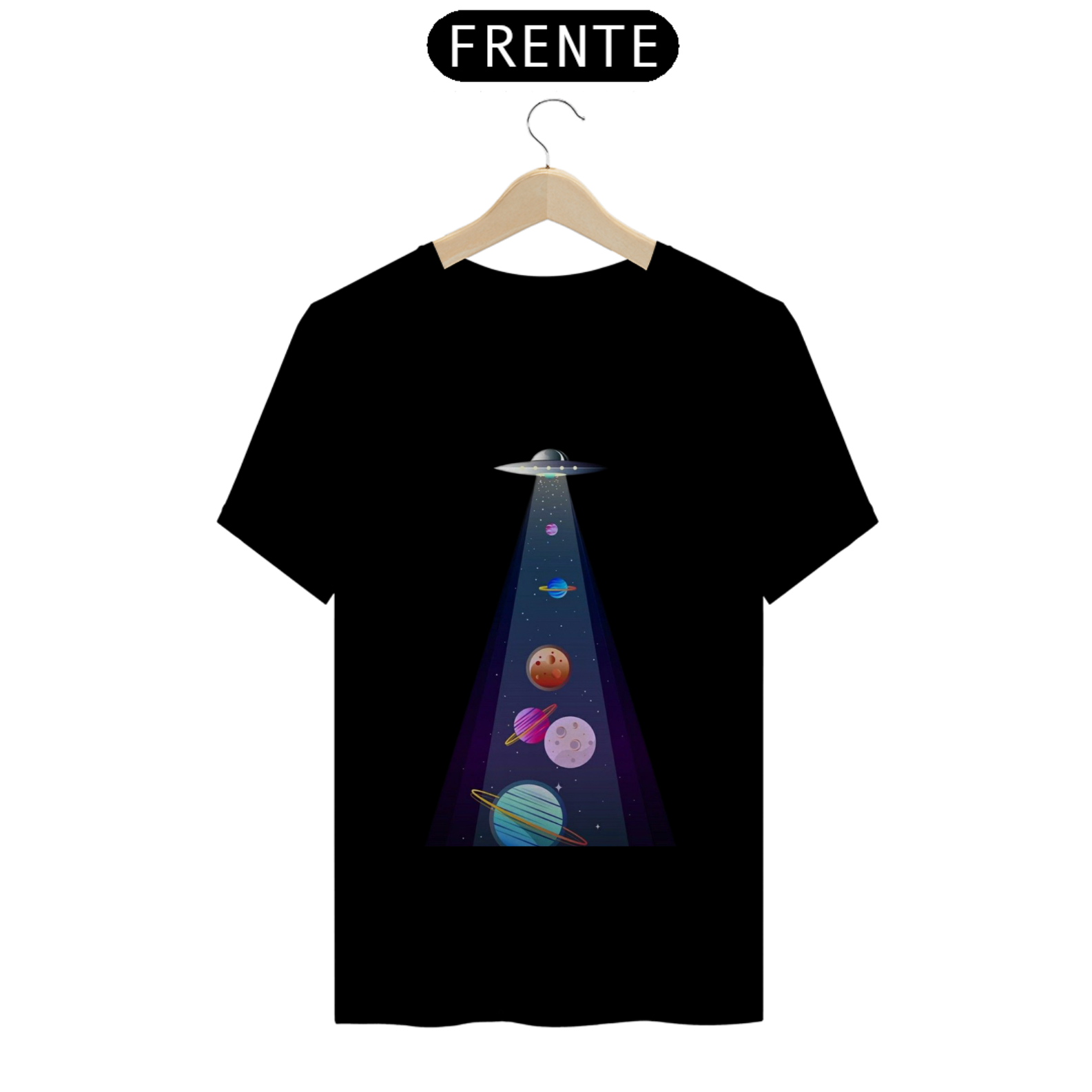 Nome do produto  CAMISETA PLANETAS 100%ALGODÃO, MALHA CARDADA.