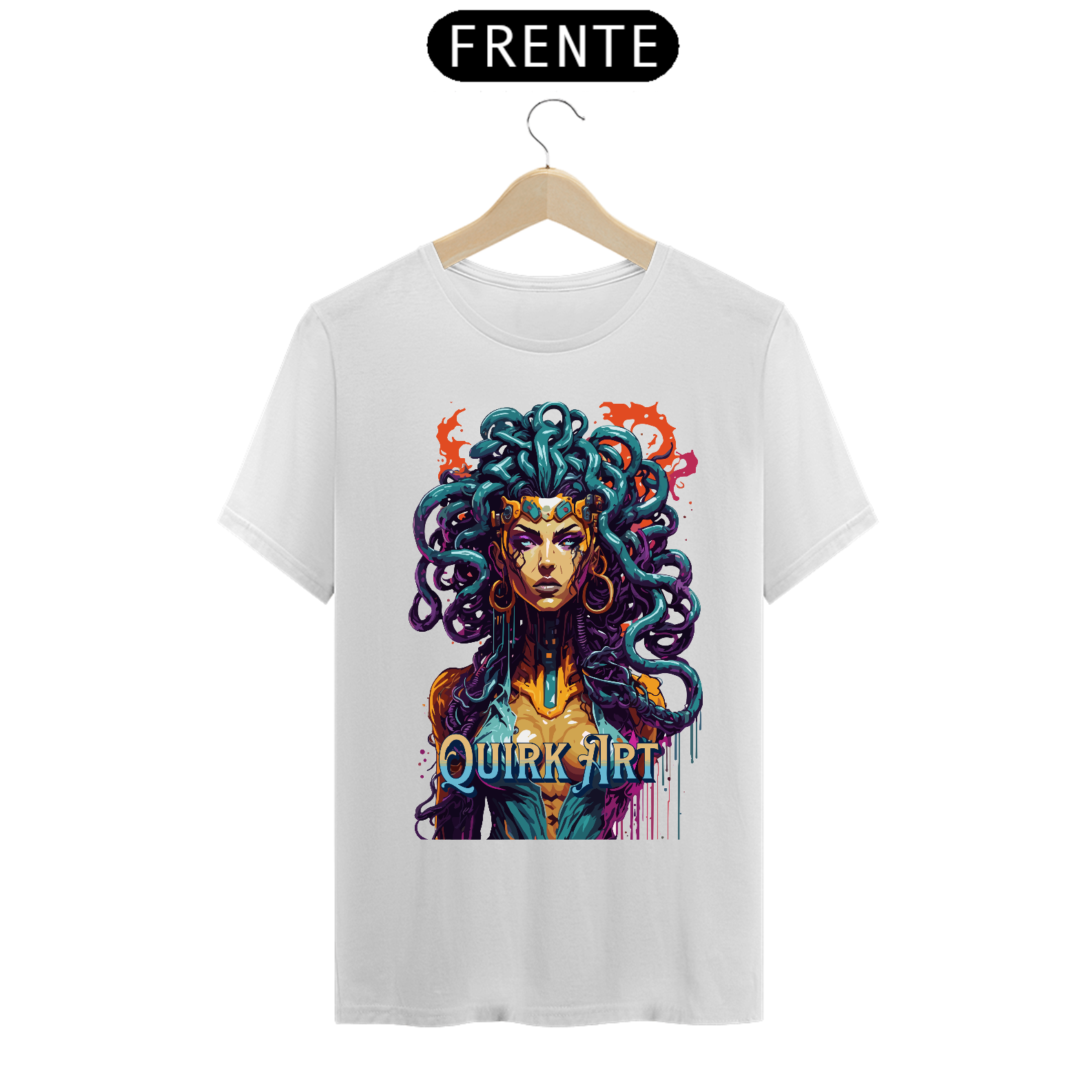 Camisa Medusa Cyberpunk