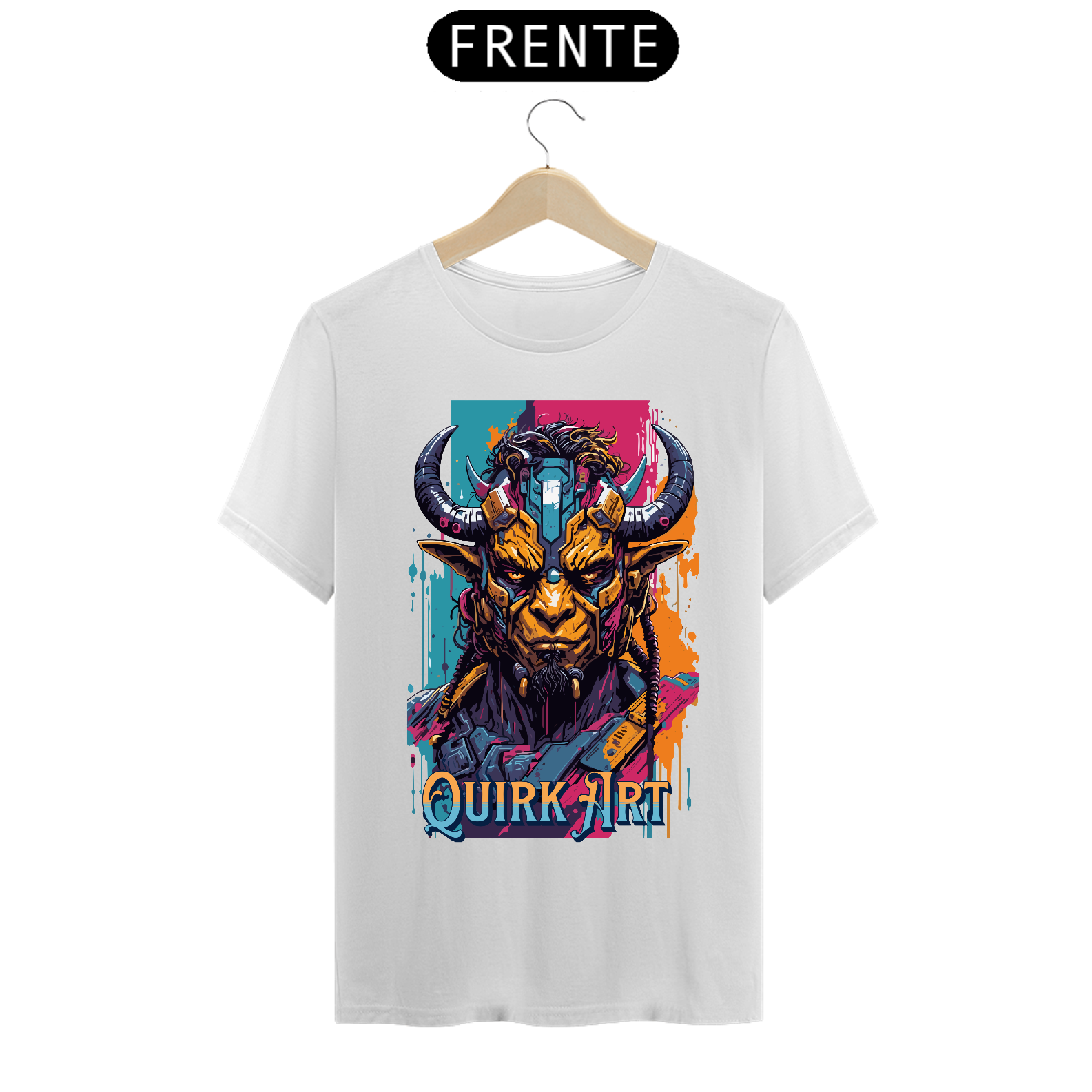 Camisa Minotauro cyberpunk
