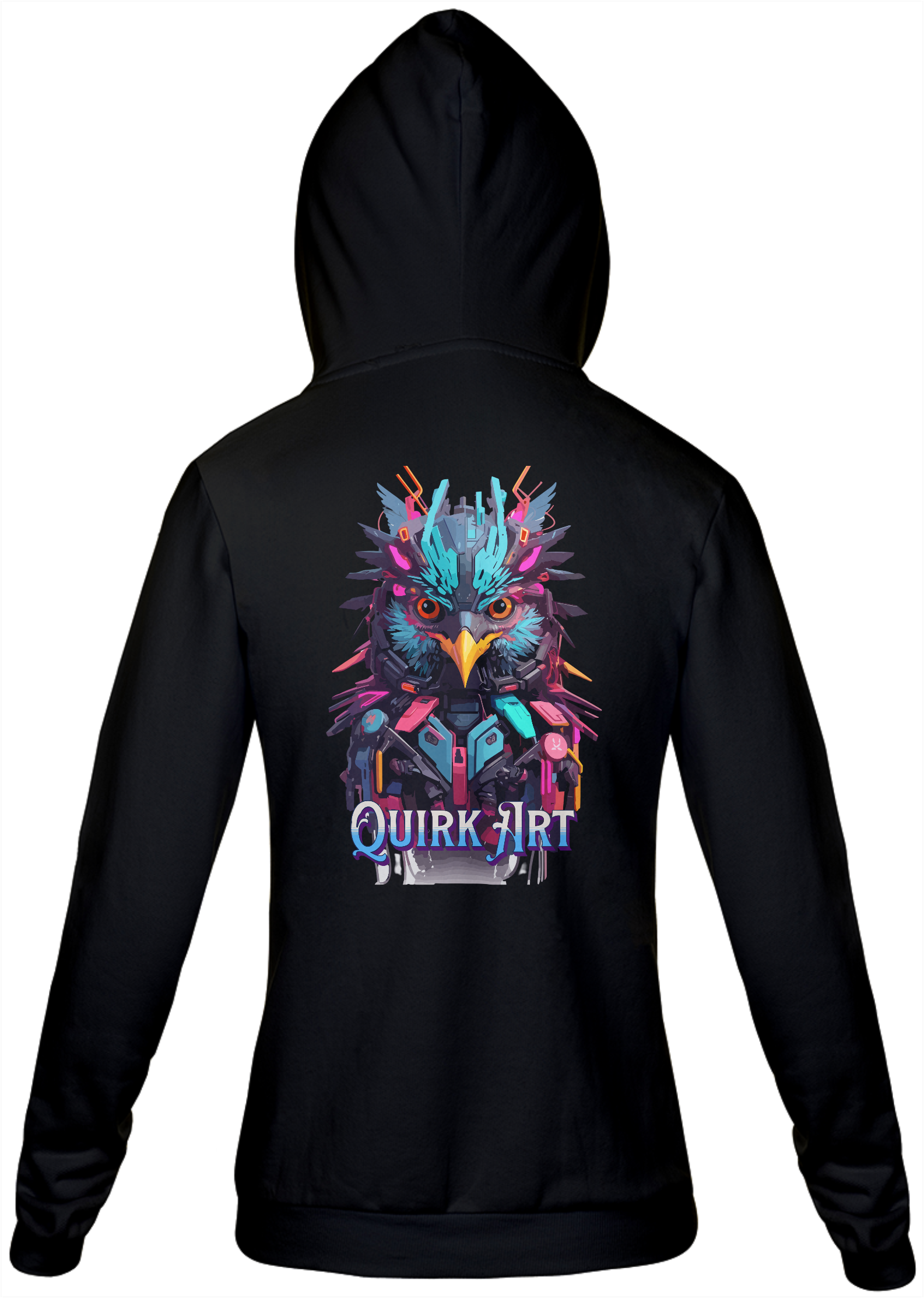 Camisa Águia cyberpunk