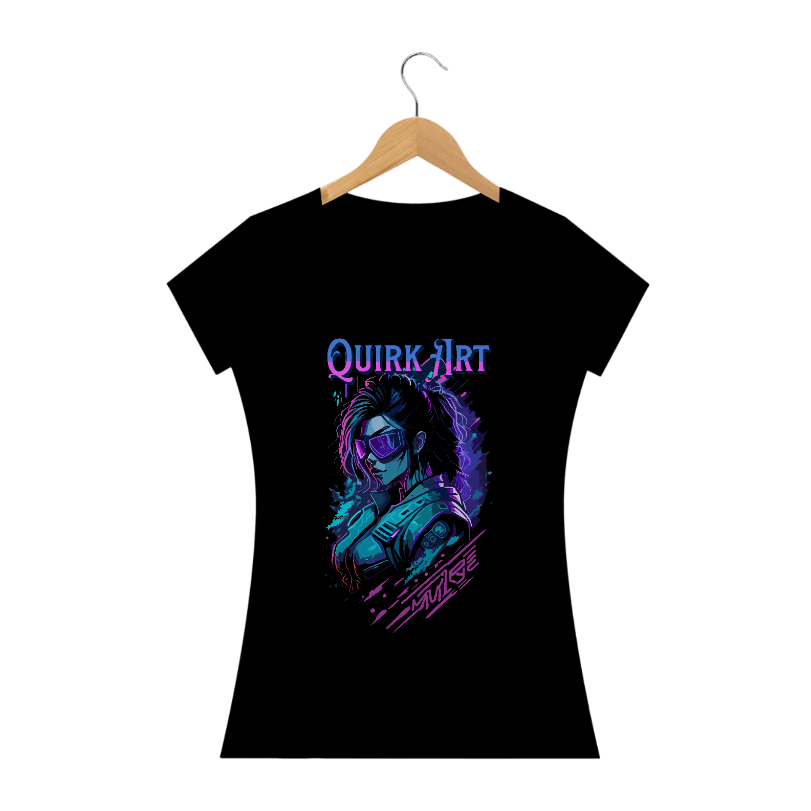 Camisa StormRider cyberpunk feminino