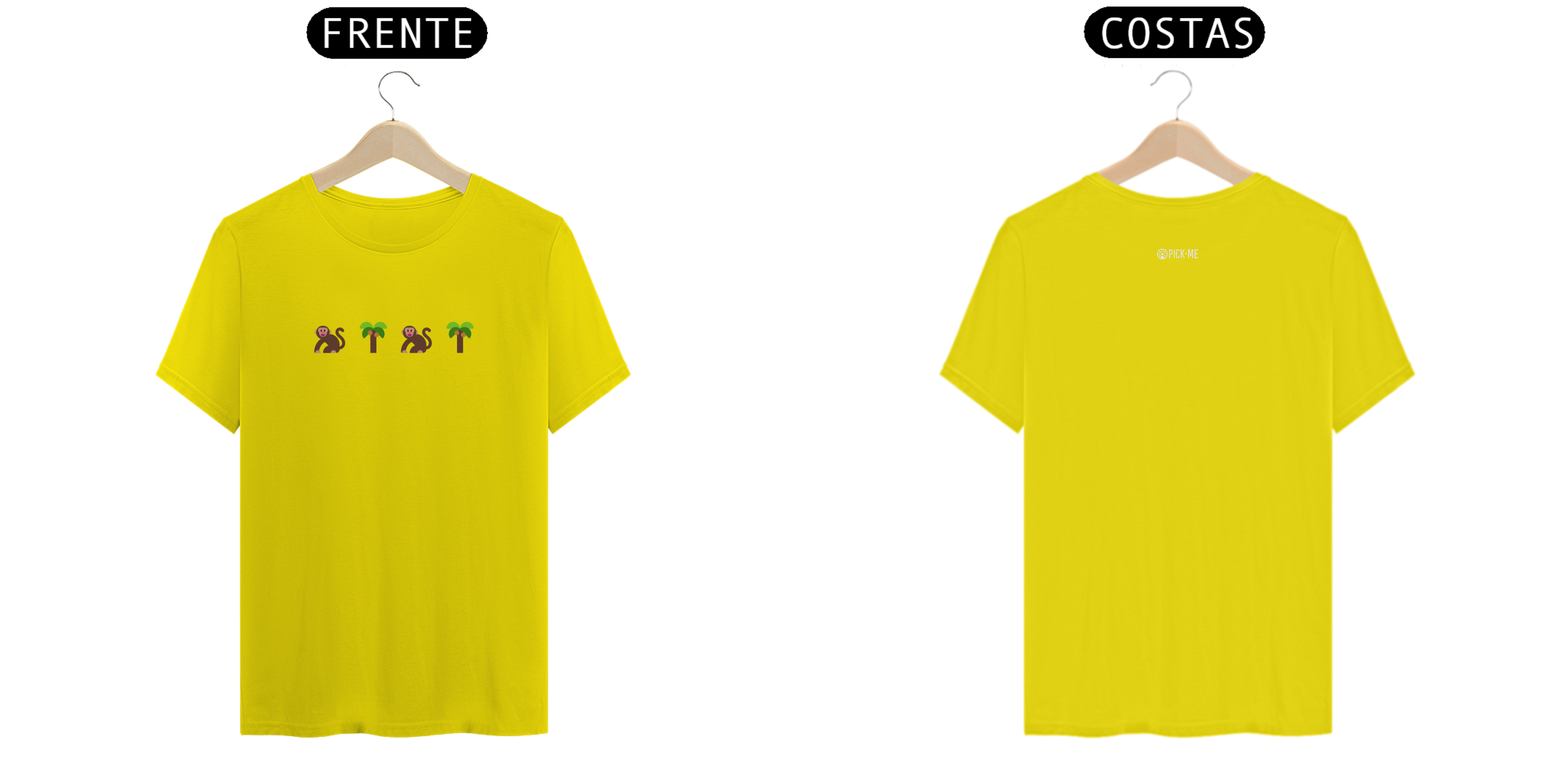 Pick•Me - Camiseta Macaco - S