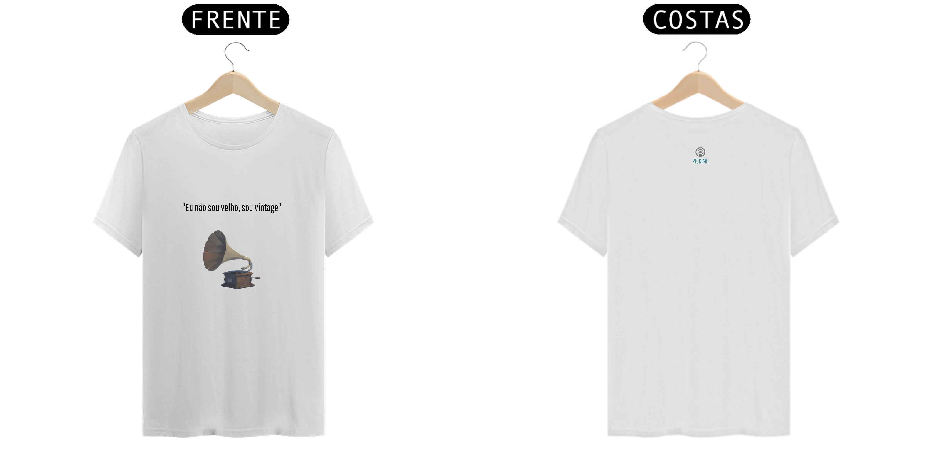 Pick•Me - Camiseta Vintage Premium