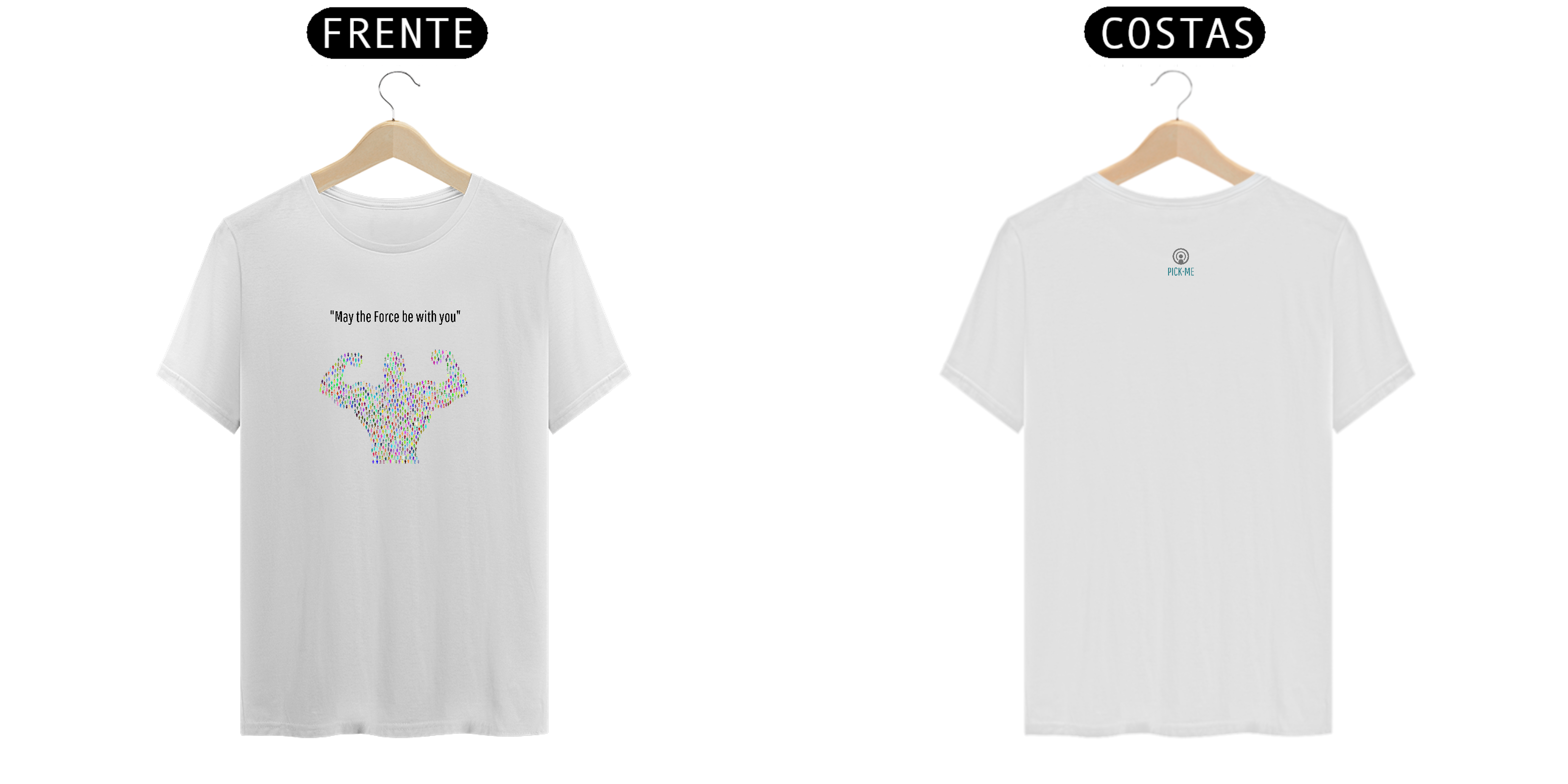 Pick•Me - Camiseta Força Premium