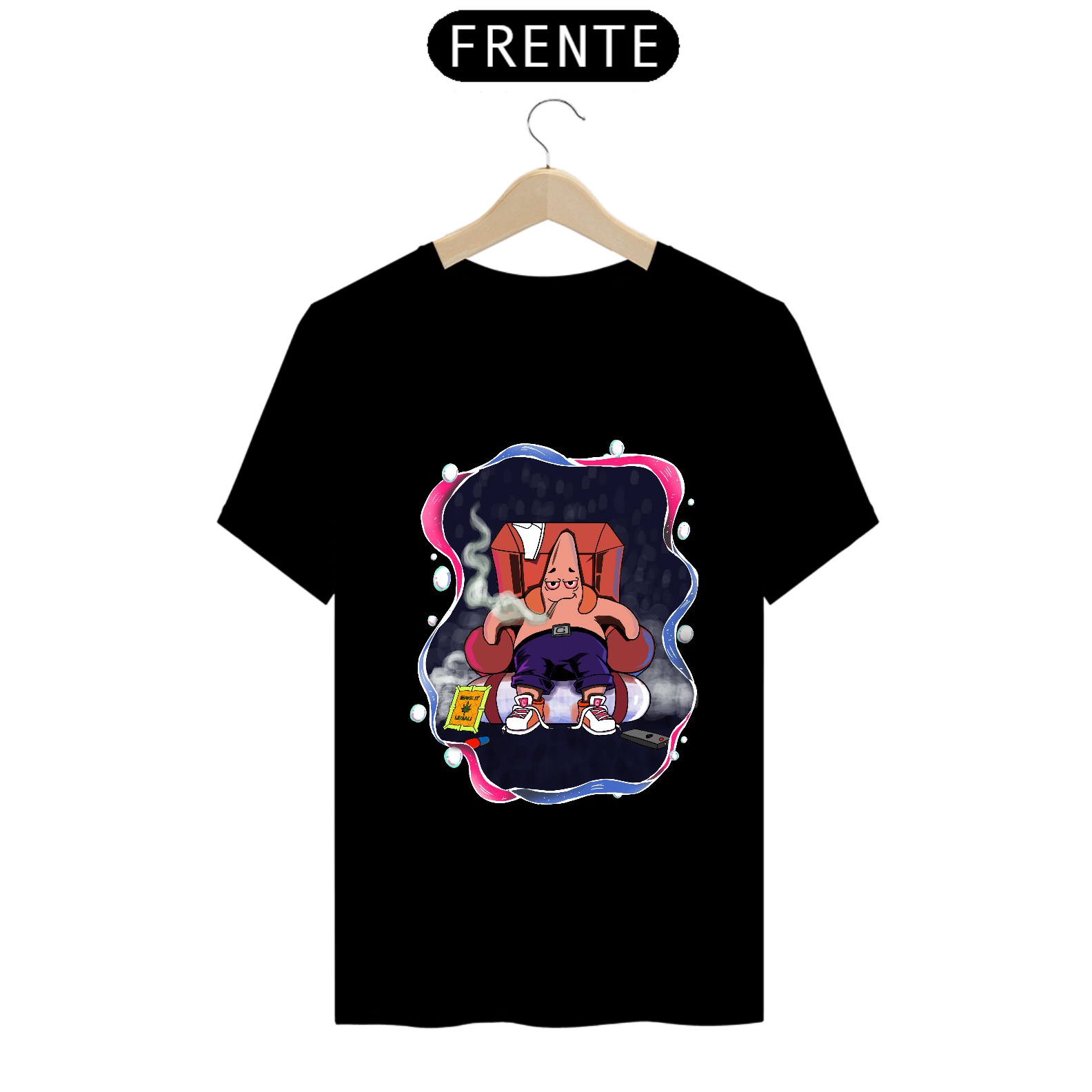 Patrick Lazy - T-shirt Unise