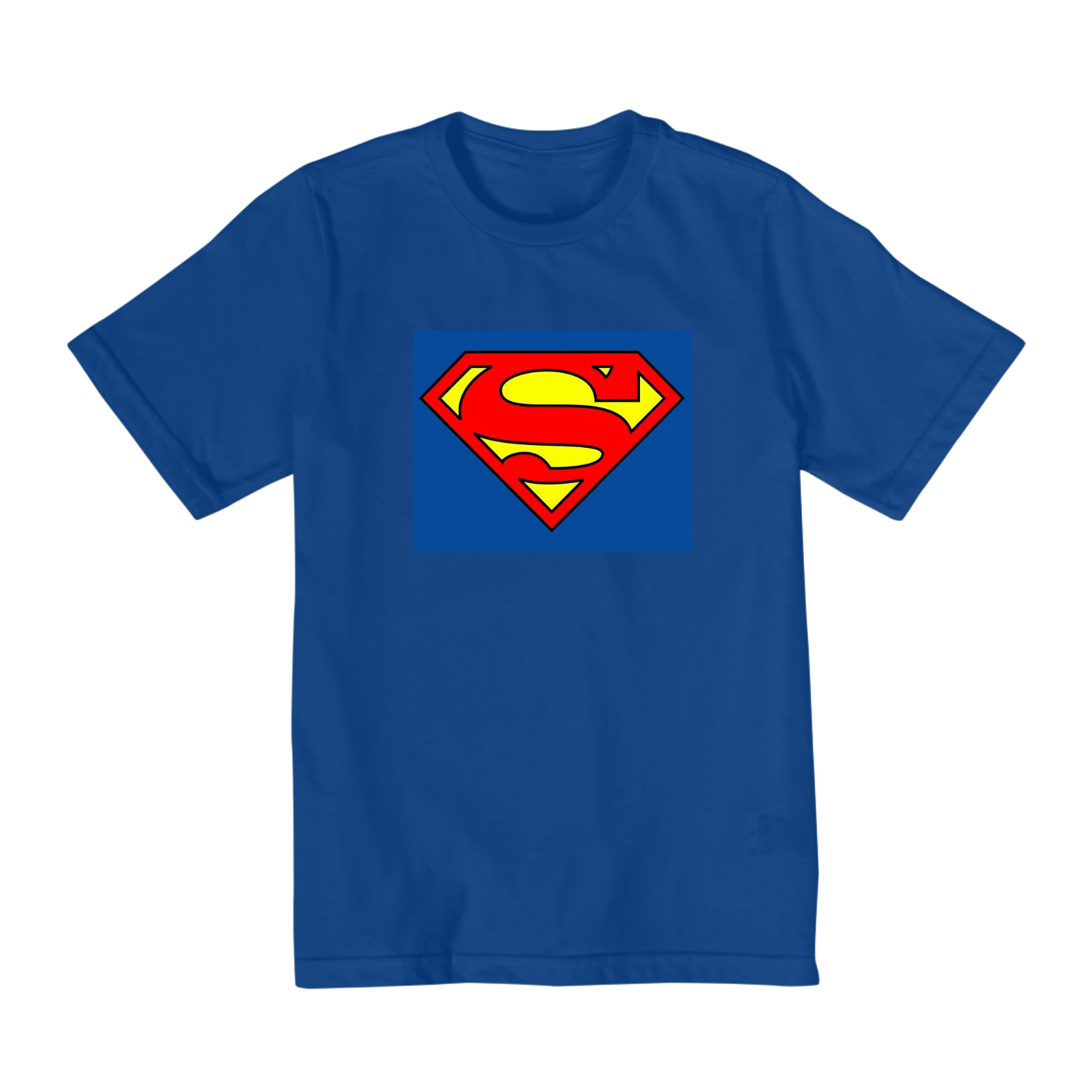 Nome do produto: Camiseta superman crianças 2 a 8 anos