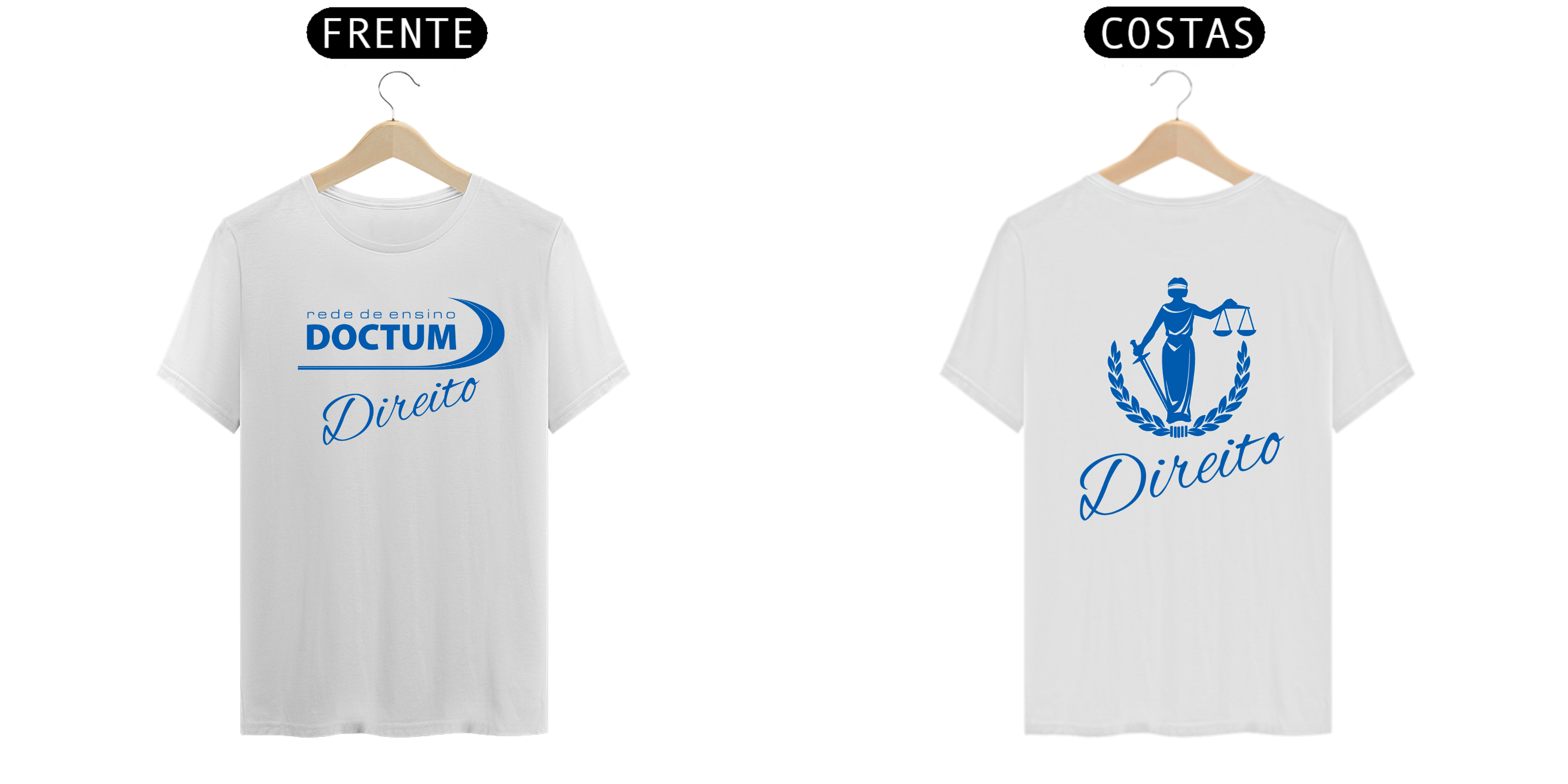Camiseta Doctum Direito Frente e Costas