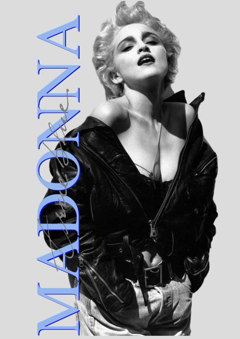 Poster Madonna True Blue