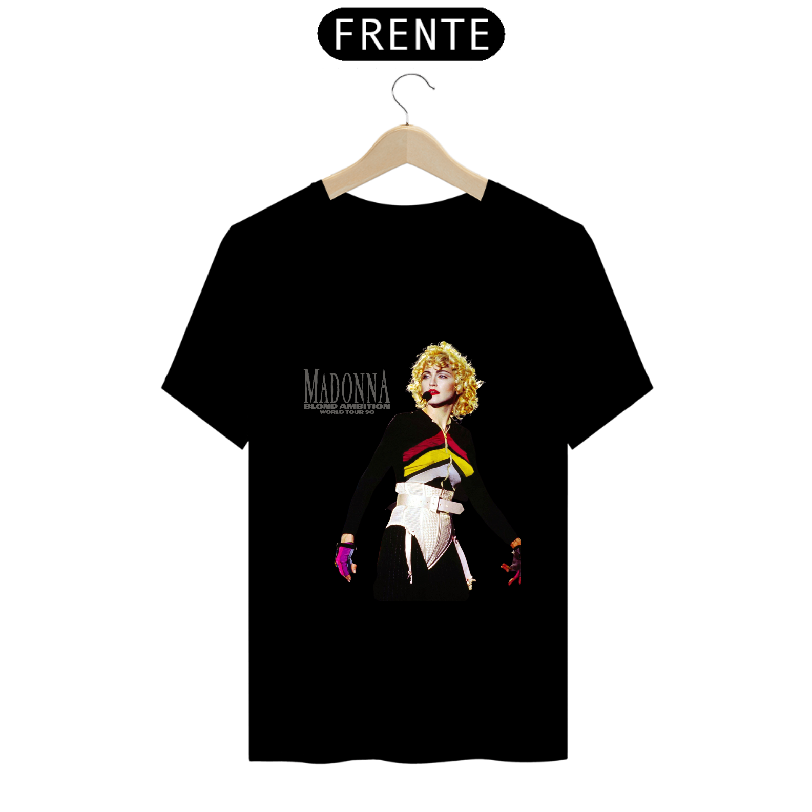 Camiseta Madonna Where´s the Party Blond Ambition Tour