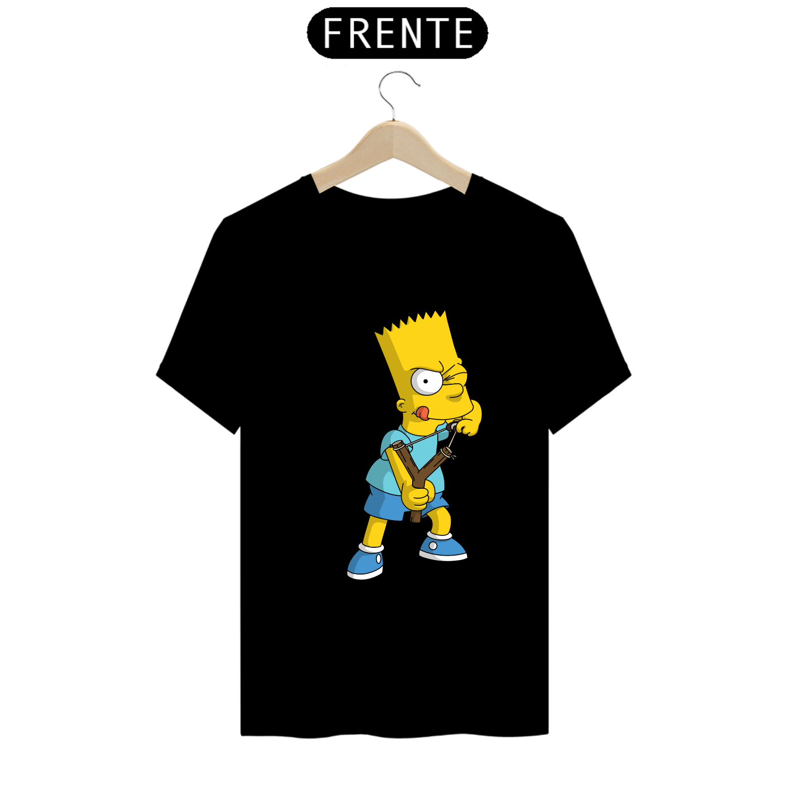 camisa stampada do bart 