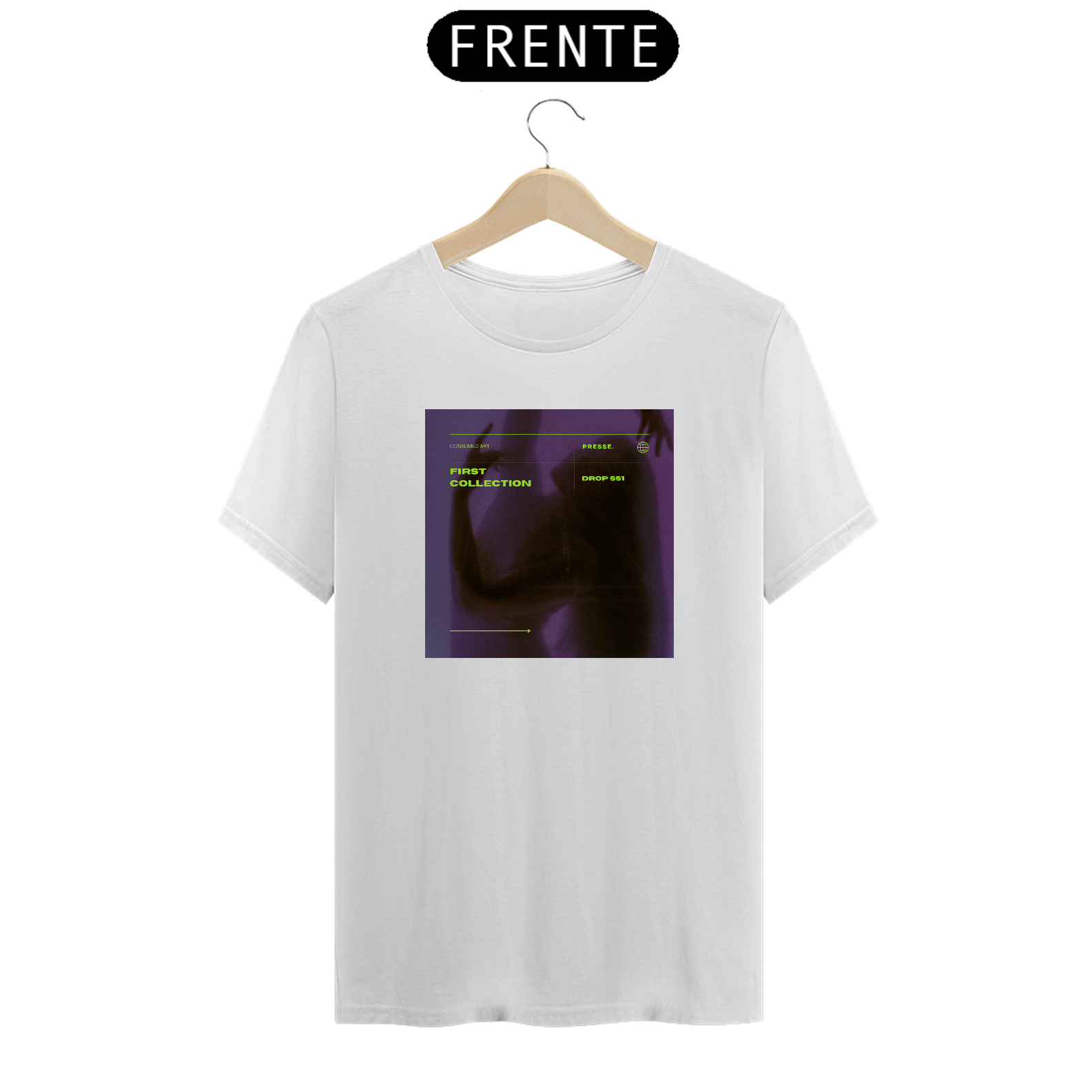 Camiseta Pressé Consumed Art