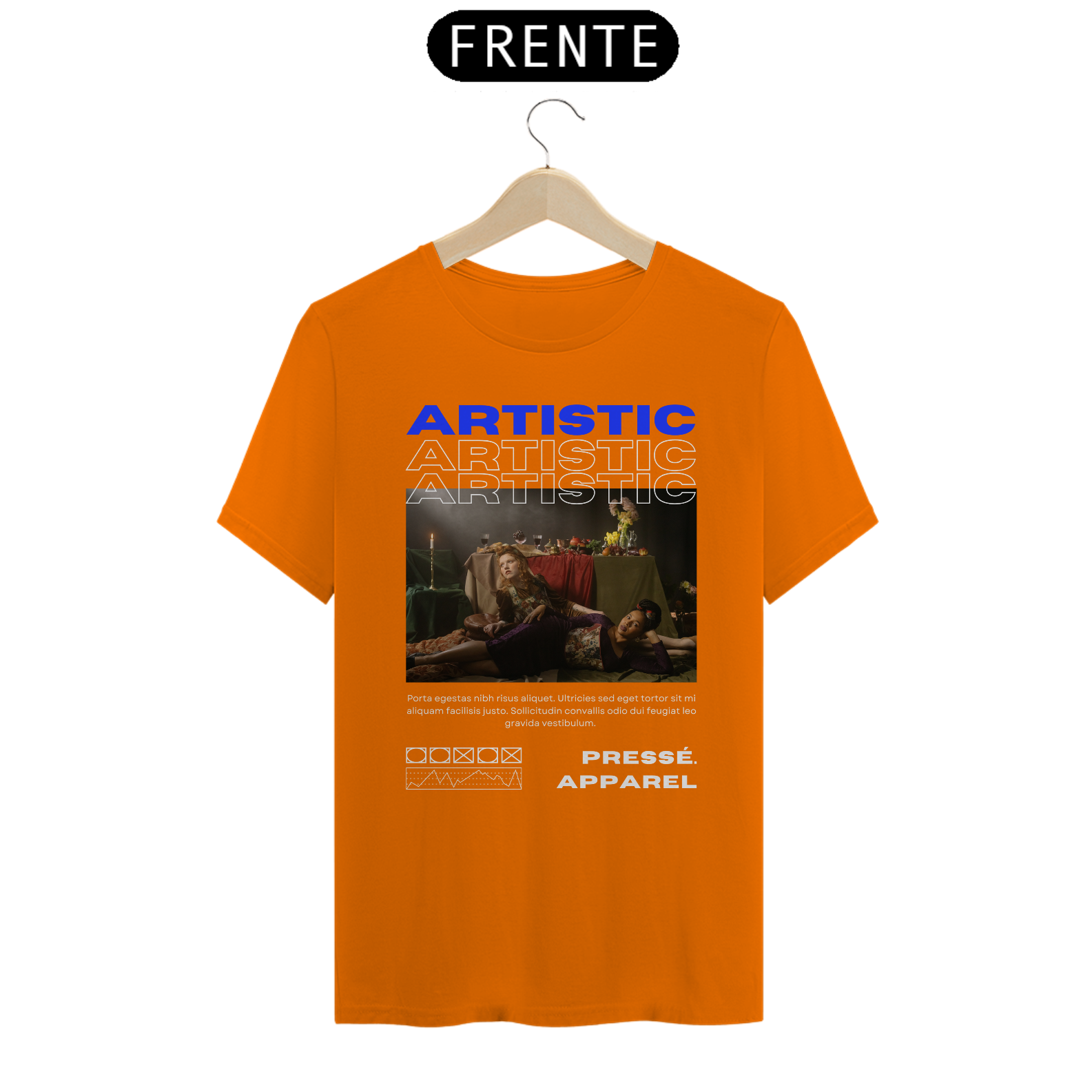 Camiseta Pressé Artistic