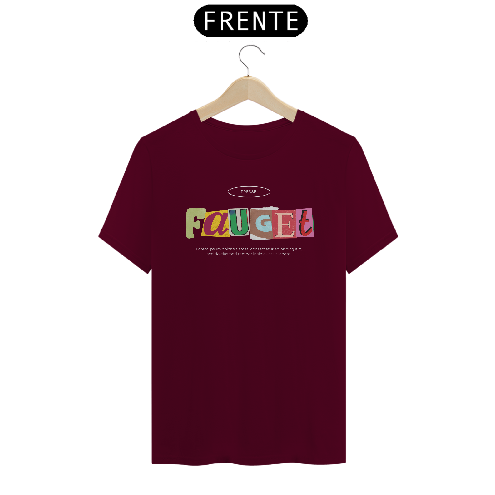 Camiseta Pressé Fauget