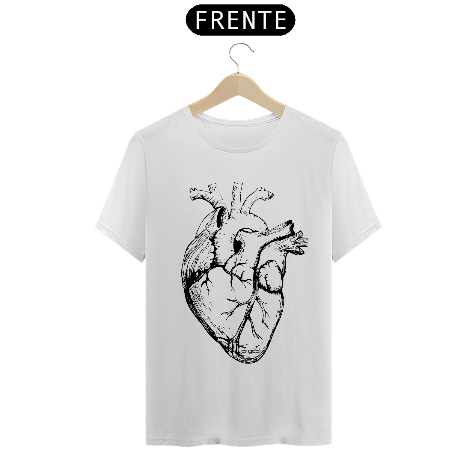 Camiseta T-shirt Unissex Coração