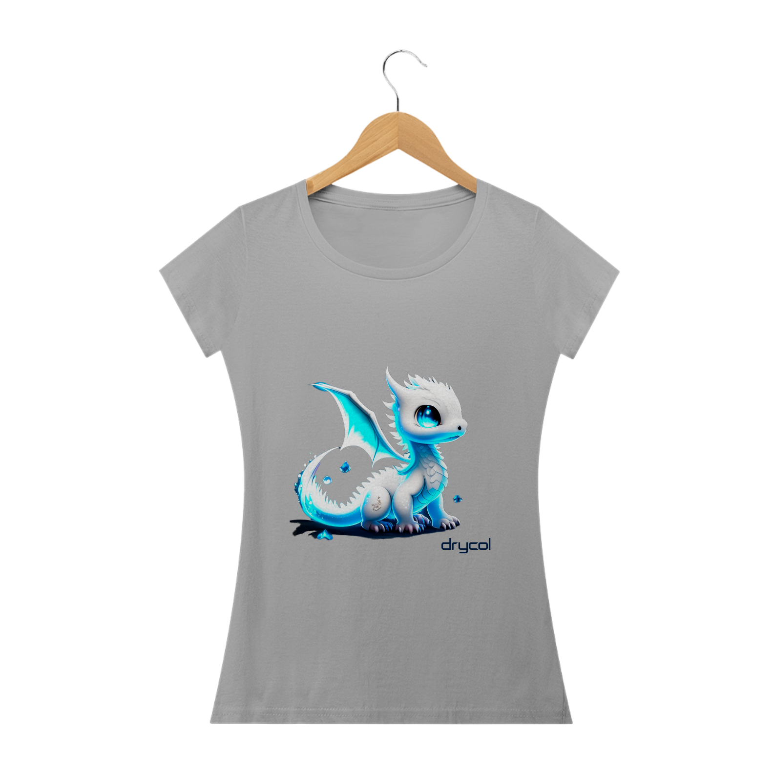 Camiseta T-shirt Feminina Dragão filhote