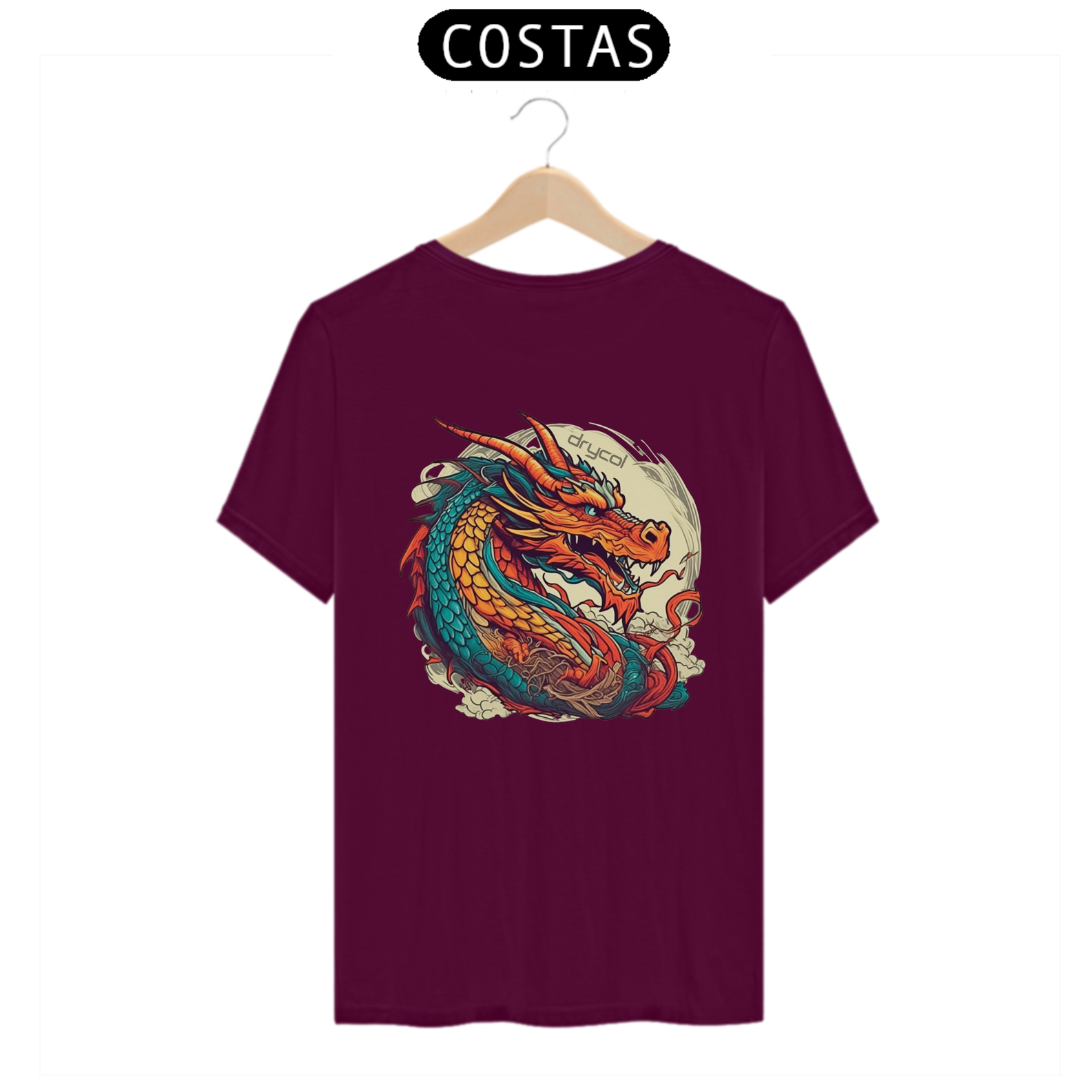 Camiseta T-shirt Unissex Dragão 