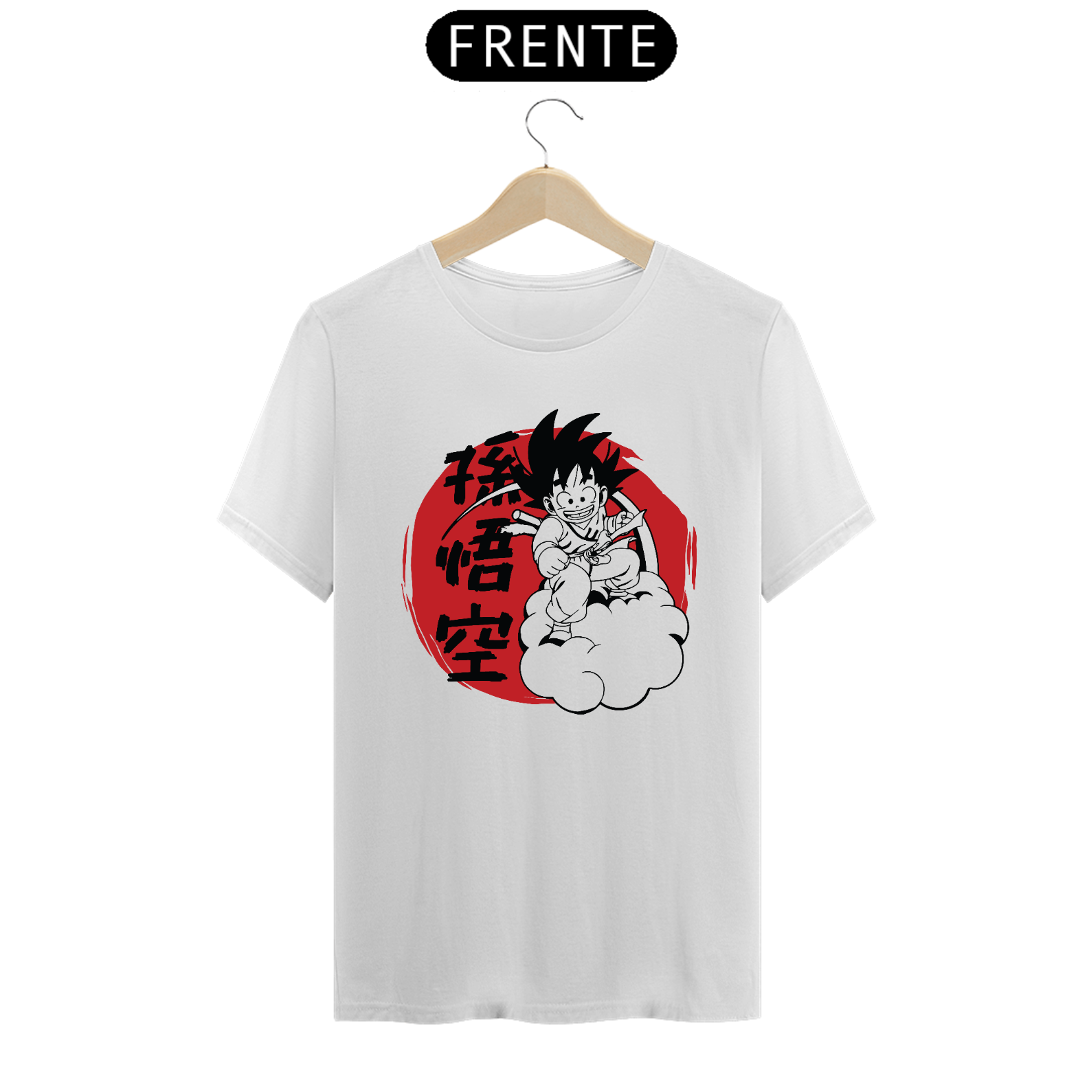 Camiseta masculina Goku