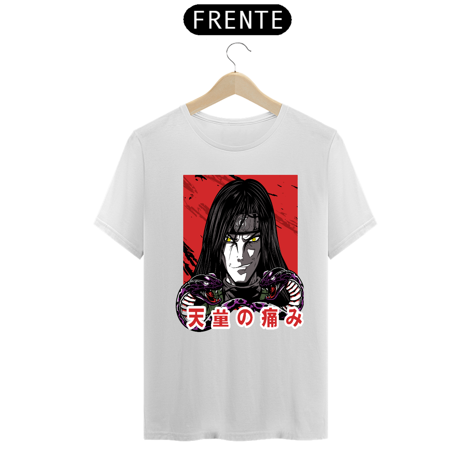 Camiseta masculina Orochimaru 