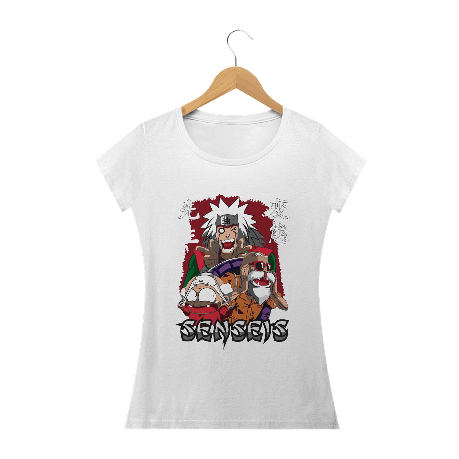 Camiseta feminina Sensei