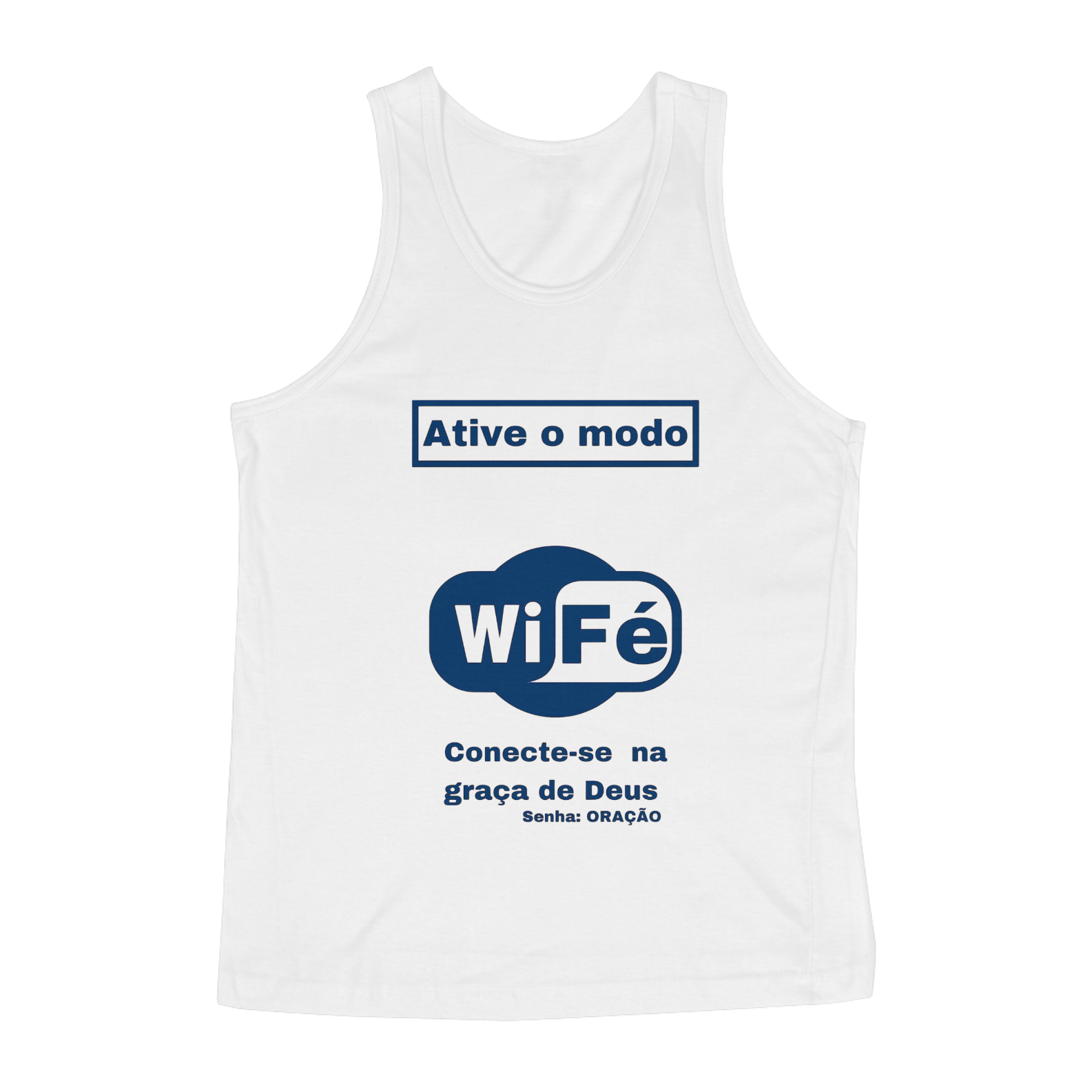 Camiseta regata Wi fé 