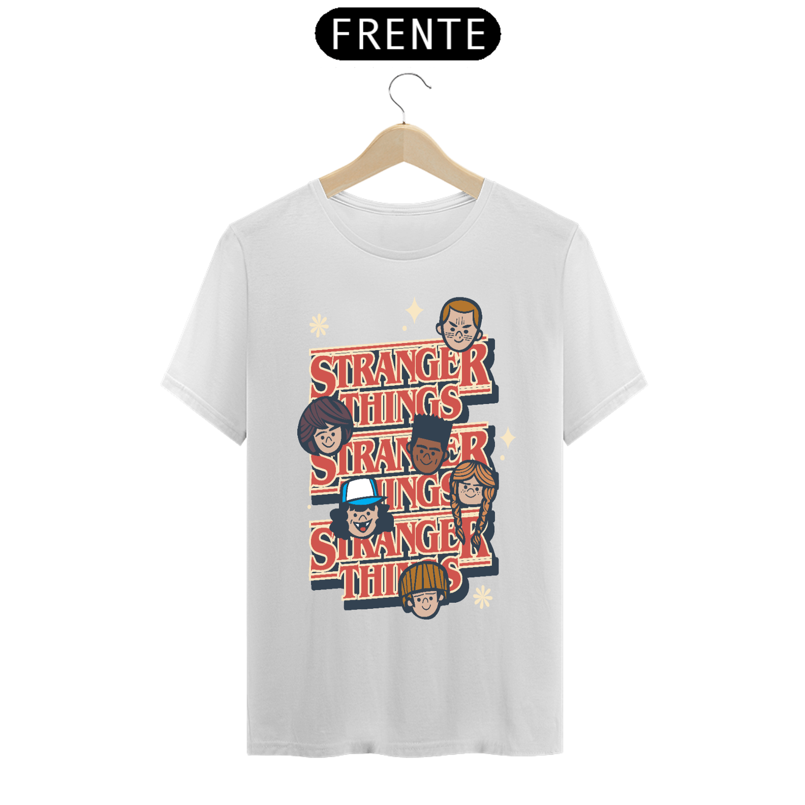 Camiseta masculina Stranger Things
