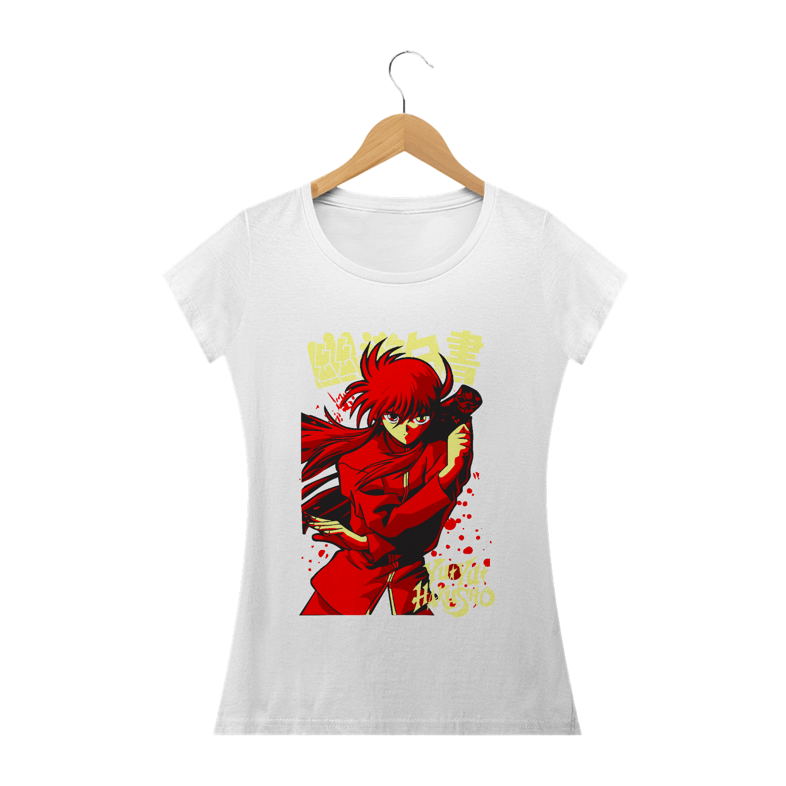 Camiseta feminina Kurama