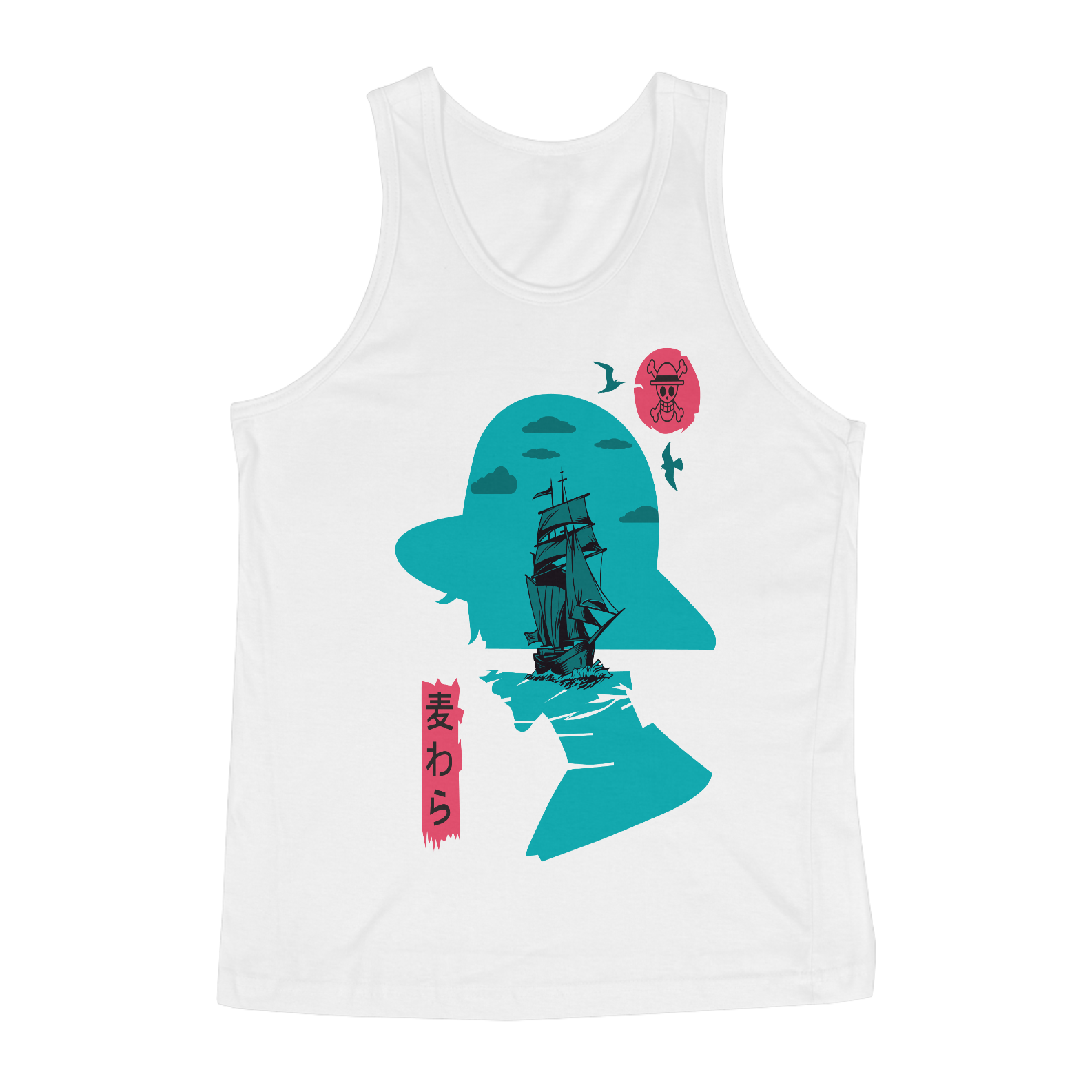 Camiseta regata Rei dos Piratas