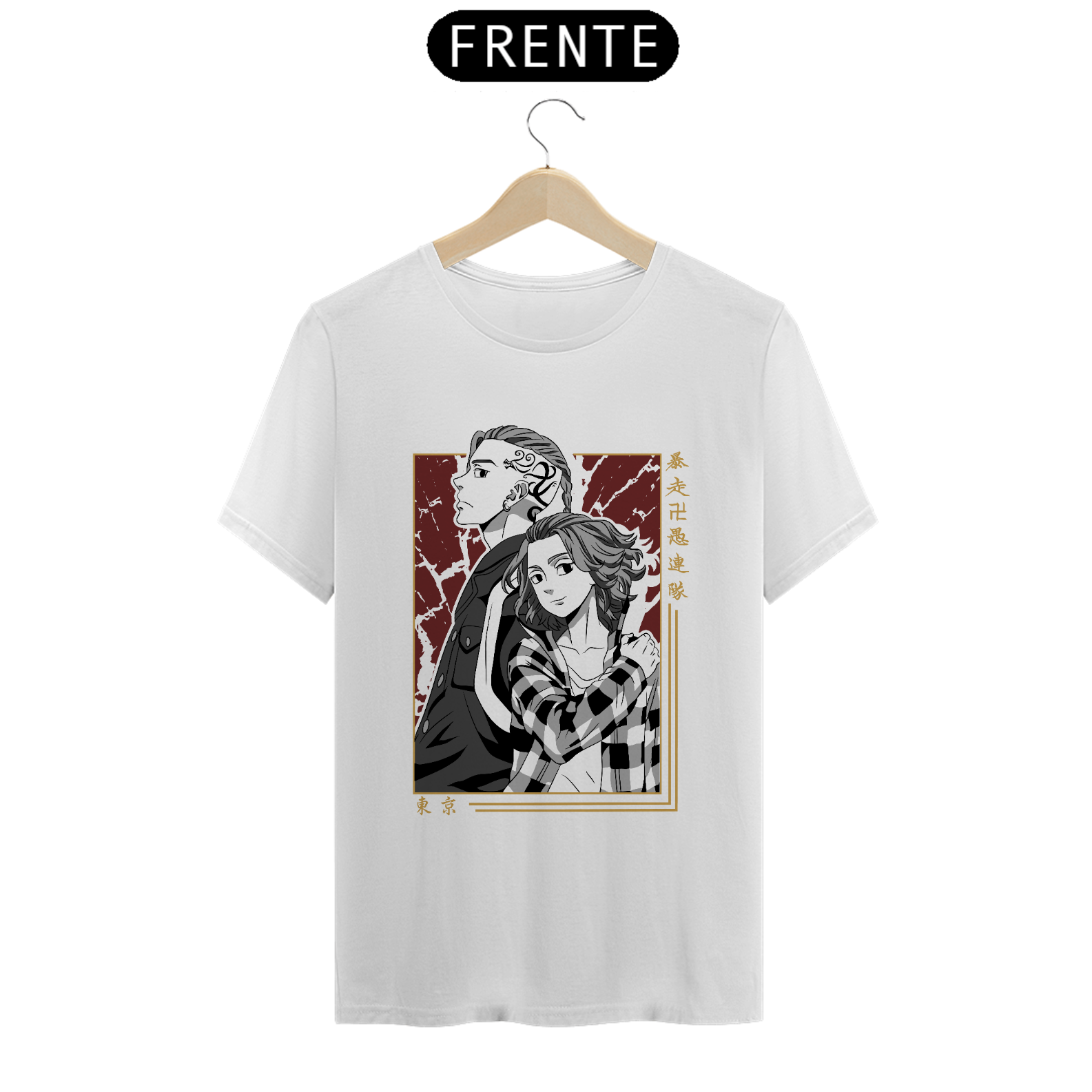 Camiseta masculina Tokyo Revengers