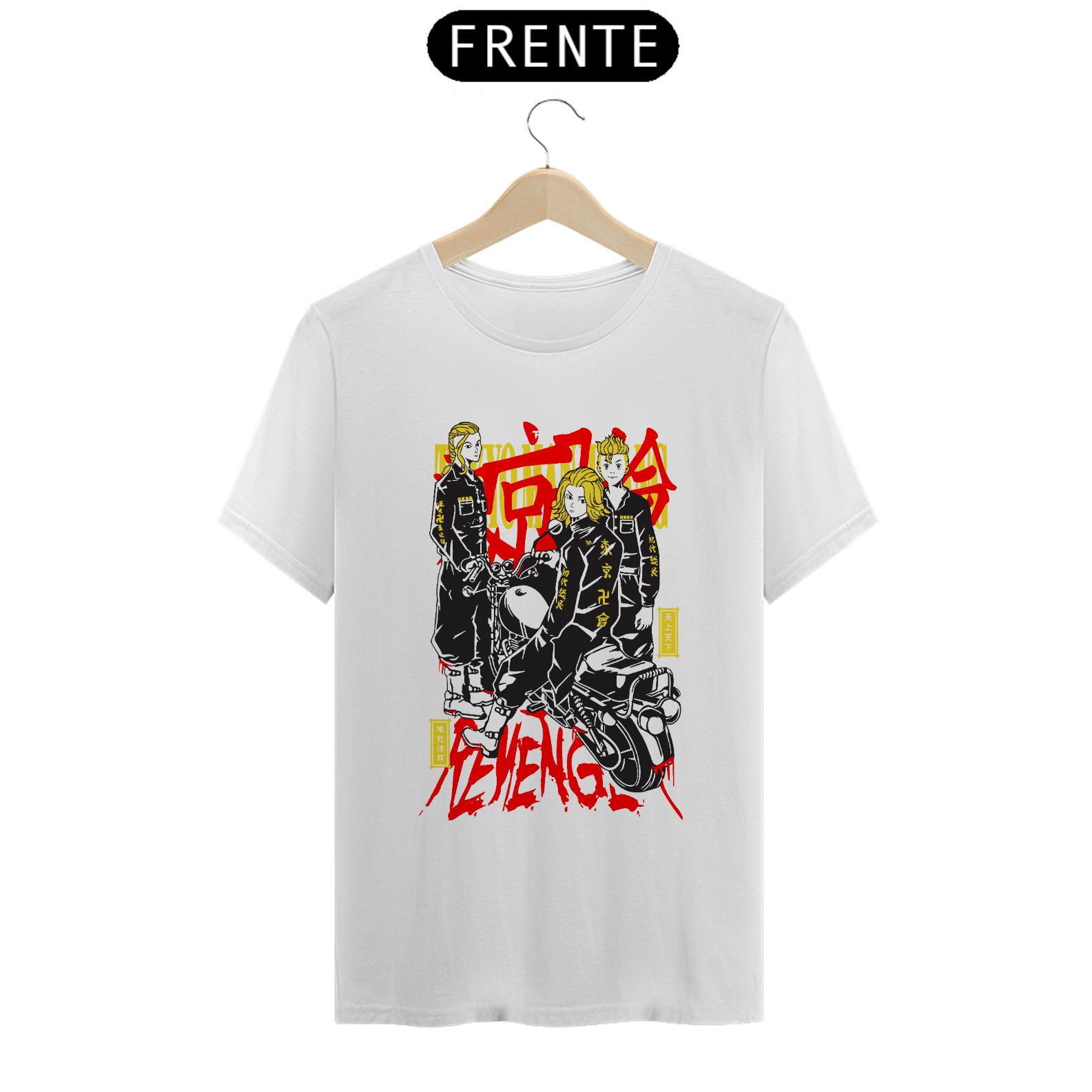 Camiseta masculina Tokyo Revengers