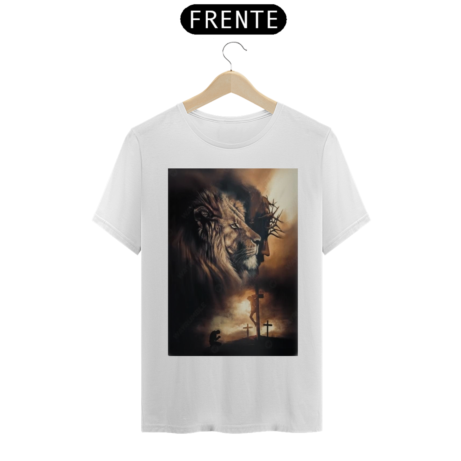 Camiseta masculina Gospel