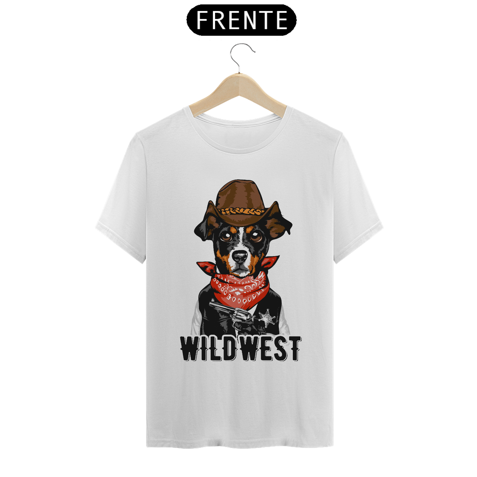 Camiseta masculina Wildwest