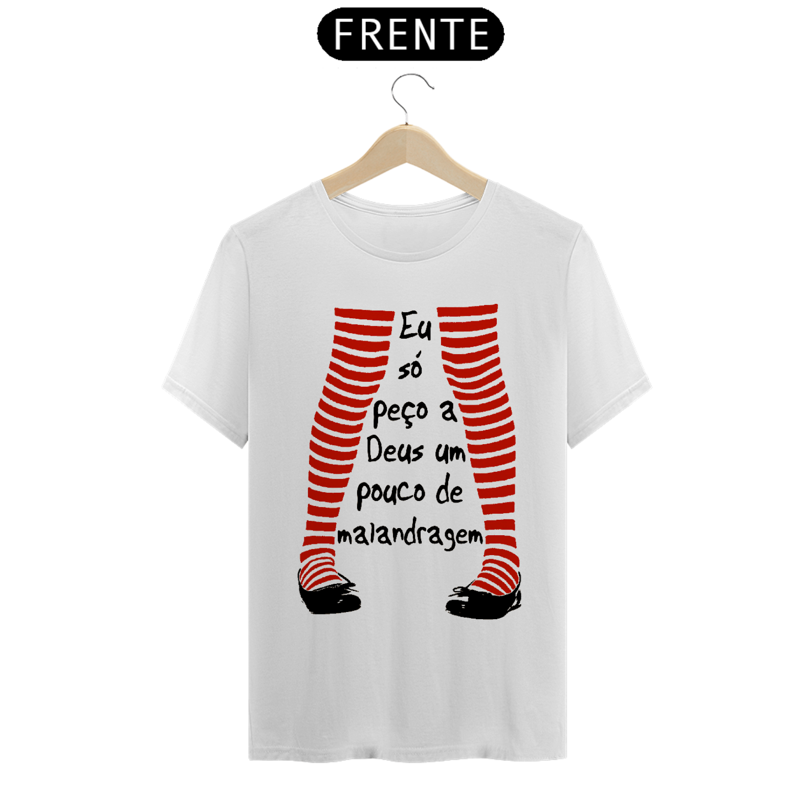 Camiseta masculina Malandragem