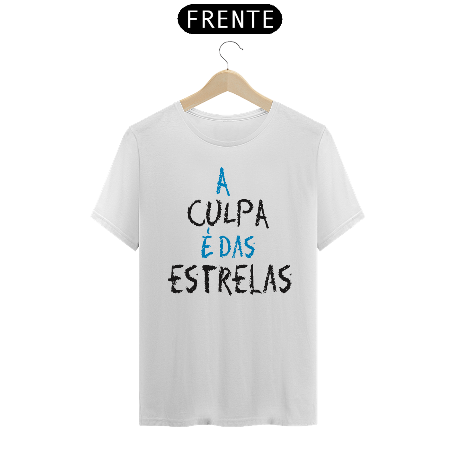 Camiseta masculina a Culpa é das estrelas