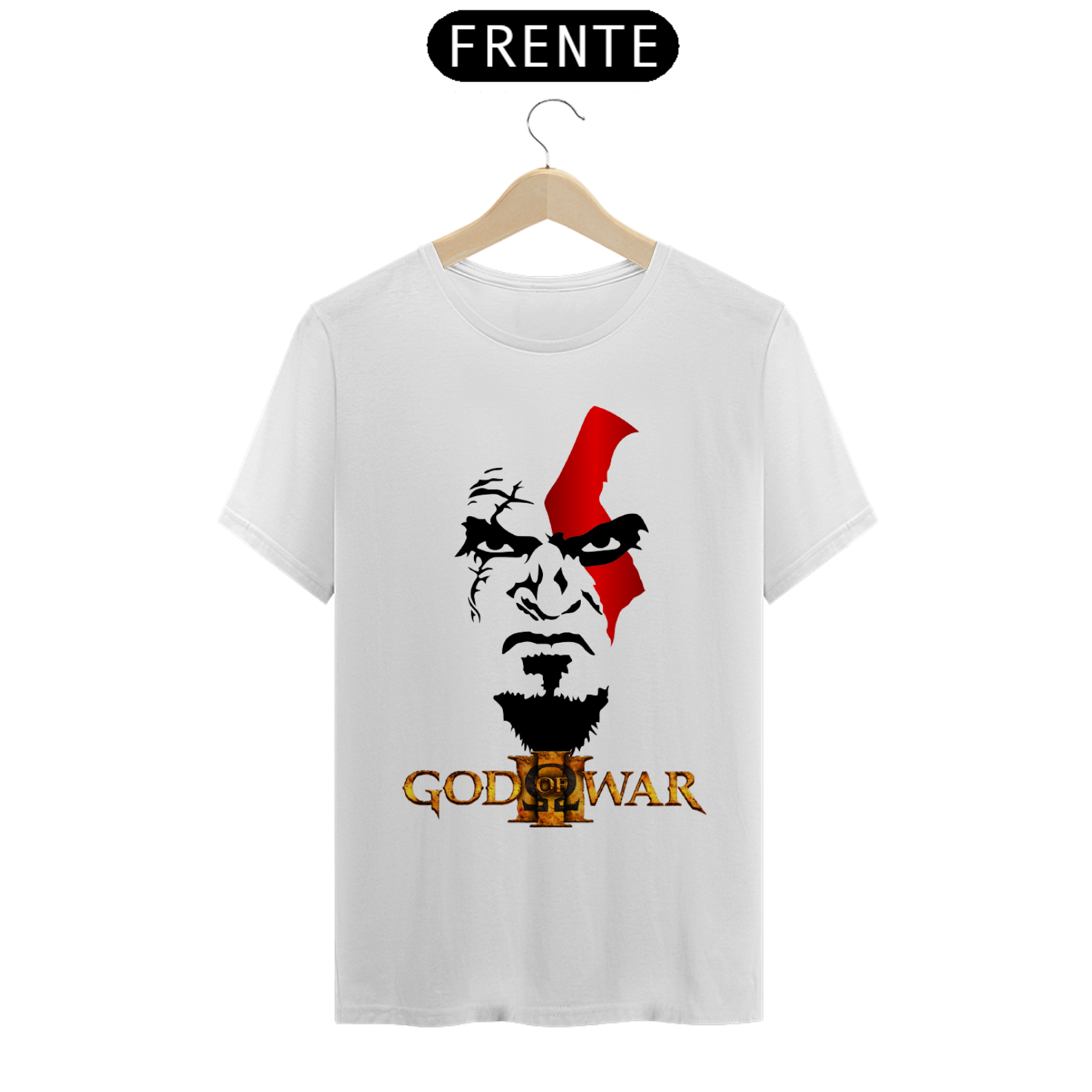 Camiseta masculina God of War