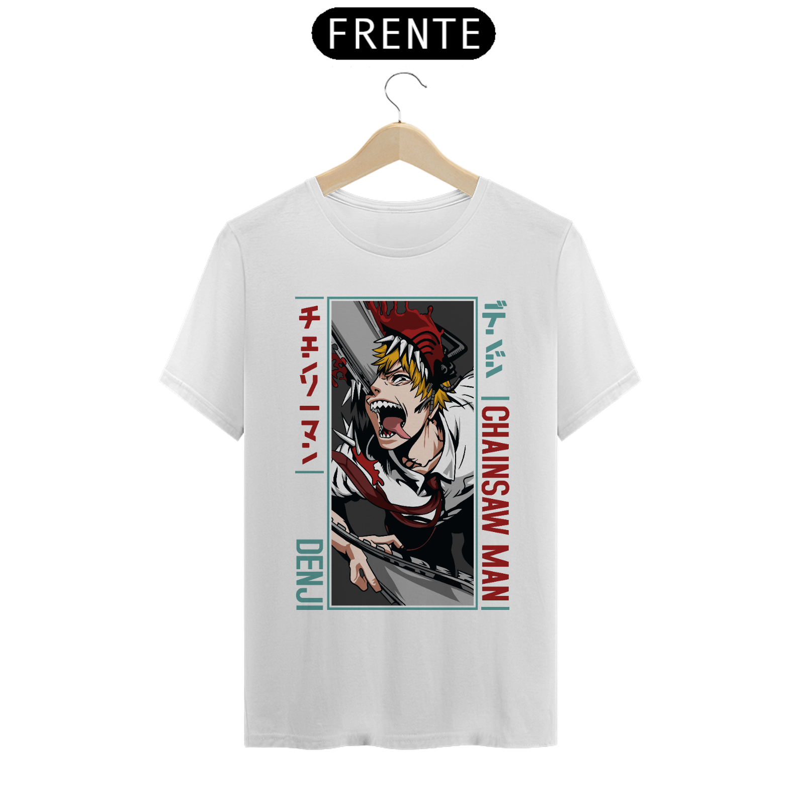 Camiseta masculina Chainsaw man
